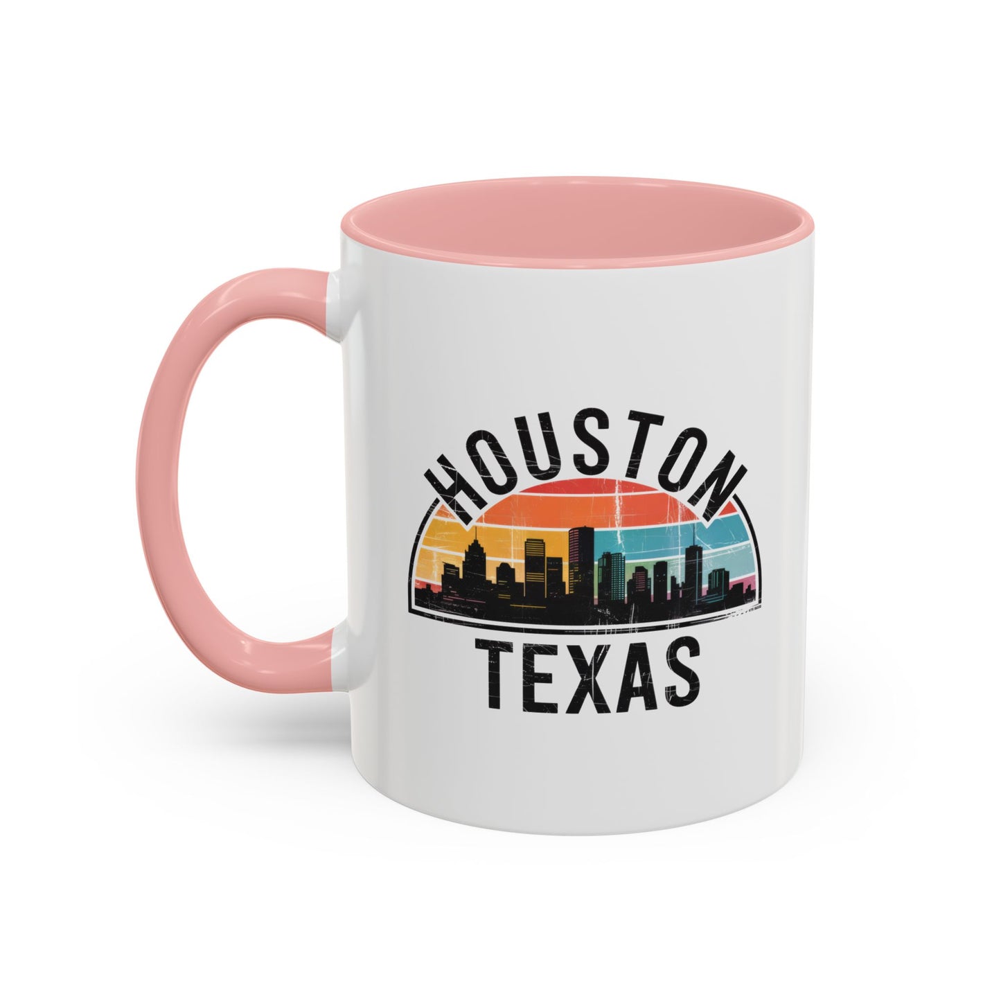 Houston Texas Accent Coffee Mug - Perfect for Souvenir Lovers, Gift for Texas Proud, Travel Mugs, Cityscape Kitchen Decor, Coffee Lovers
