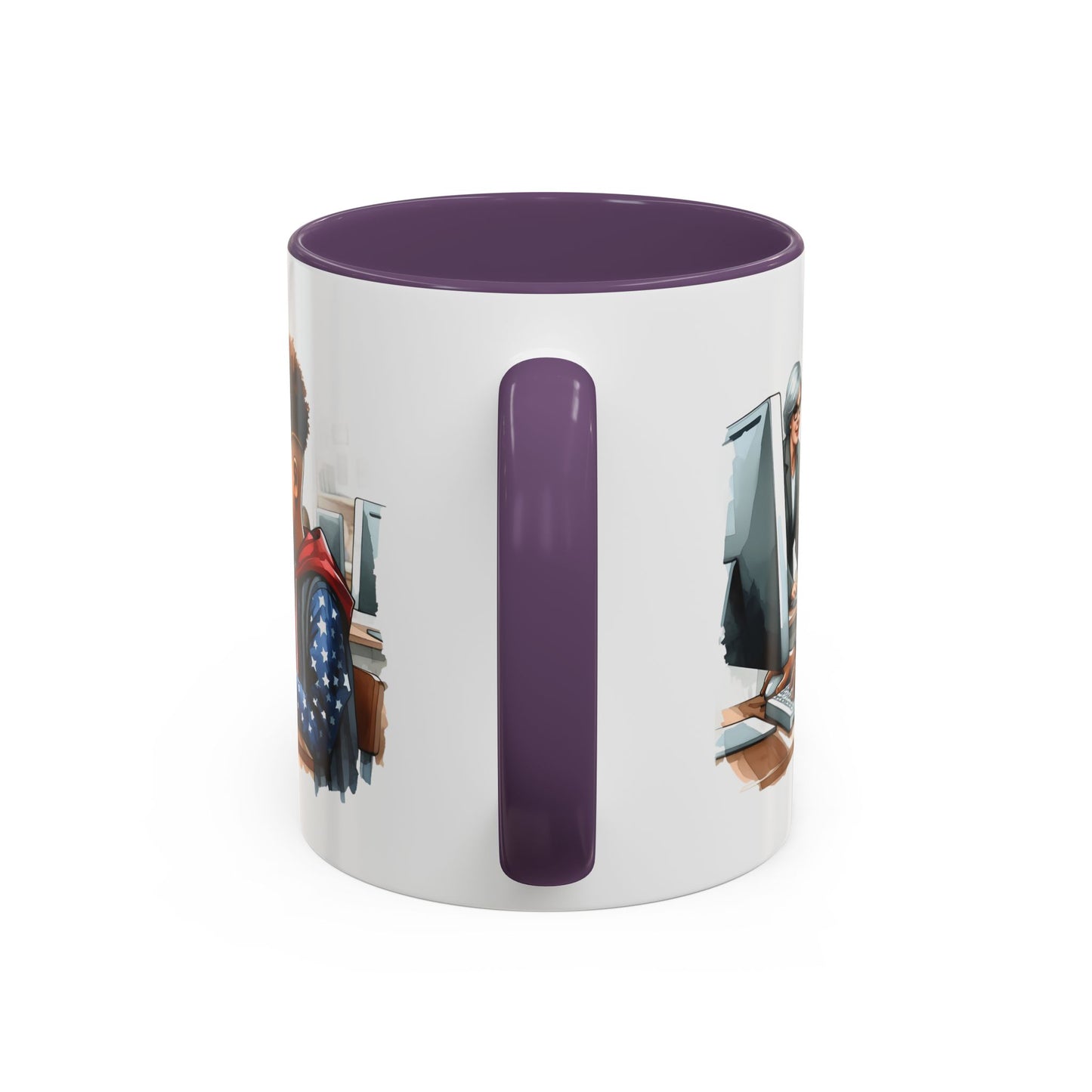 Creative Office Accent Coffee Mug - Perfect for Work, Study, Home Office, Gifts, Teacher Appreciation, Graduation