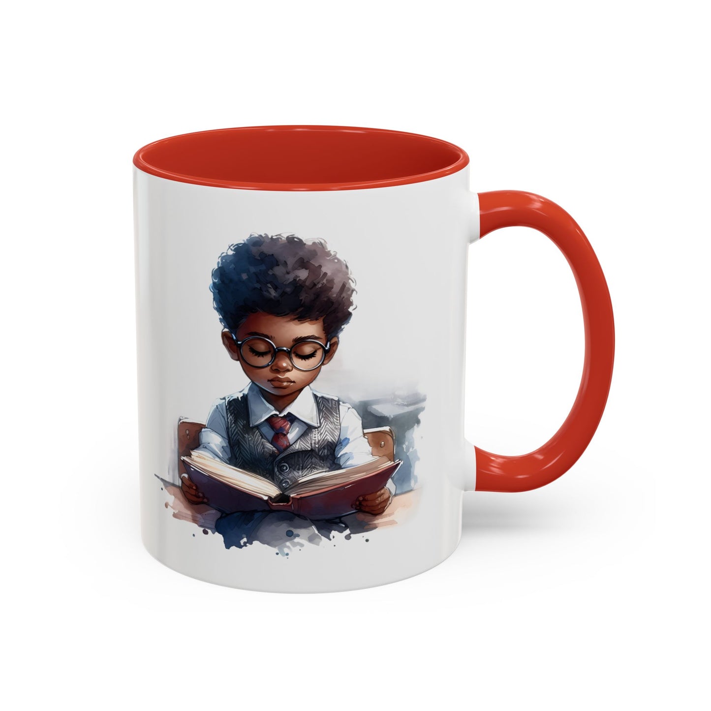 Whimsical Character Coffee Mug, Inspirational Mug, Gift for Readers, Unique Art Mug, Personalized Coffee Cup