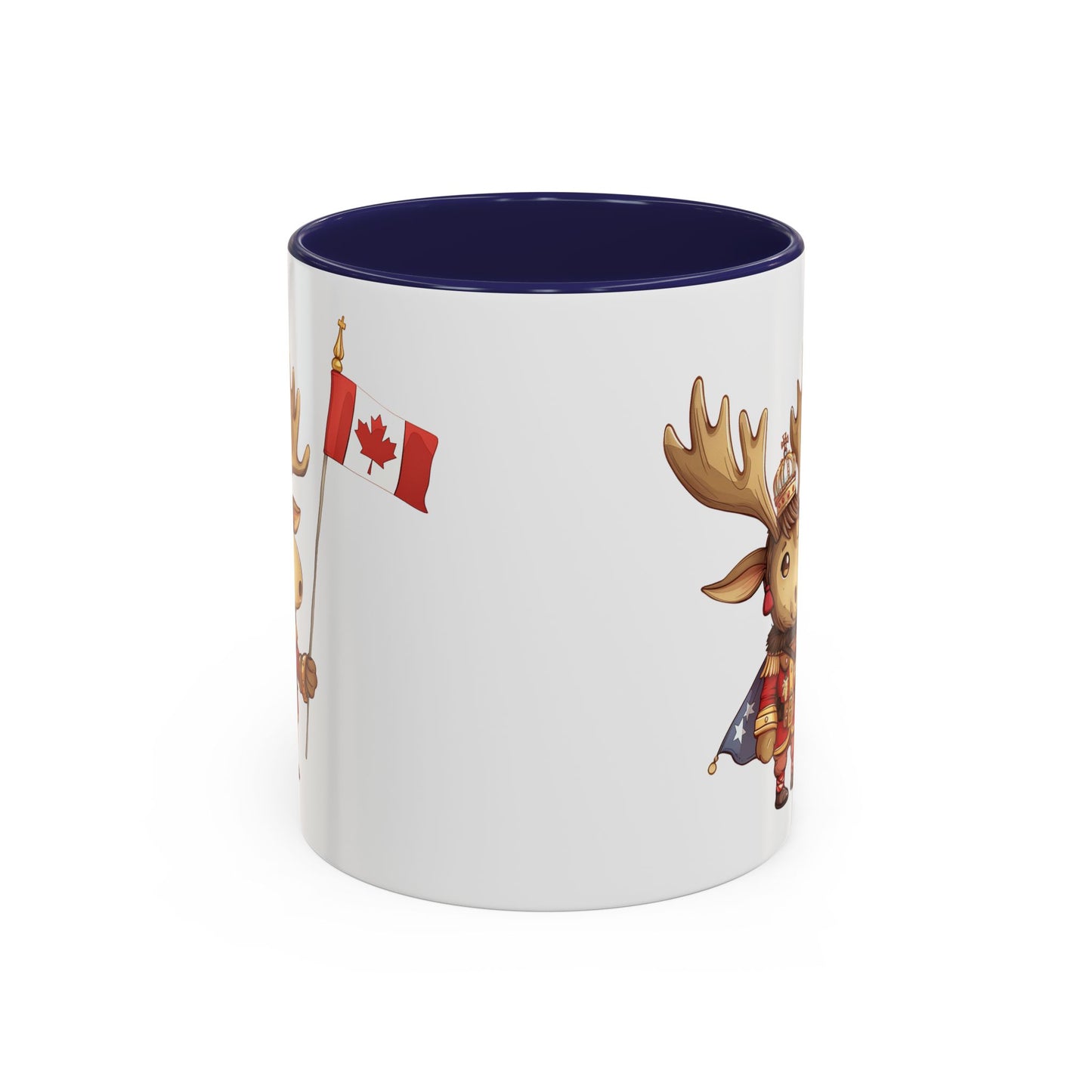 Canada Moose Accent Coffee Mug, Funny Moose Mug, Canadian Gift, Cute Animal Mug, Canada Day Mug, Holiday Coffee Cup