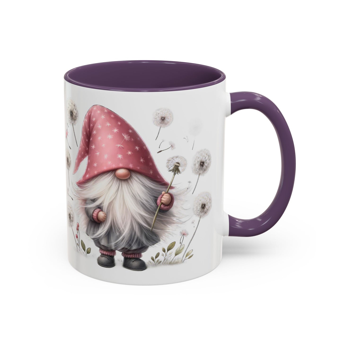 Whimsical Gnome Coffee Mug, Cute Coffee Cup, Garden Home Decor, Perfect Gift for Plant Lovers, Seasonal Celebration Drinkware