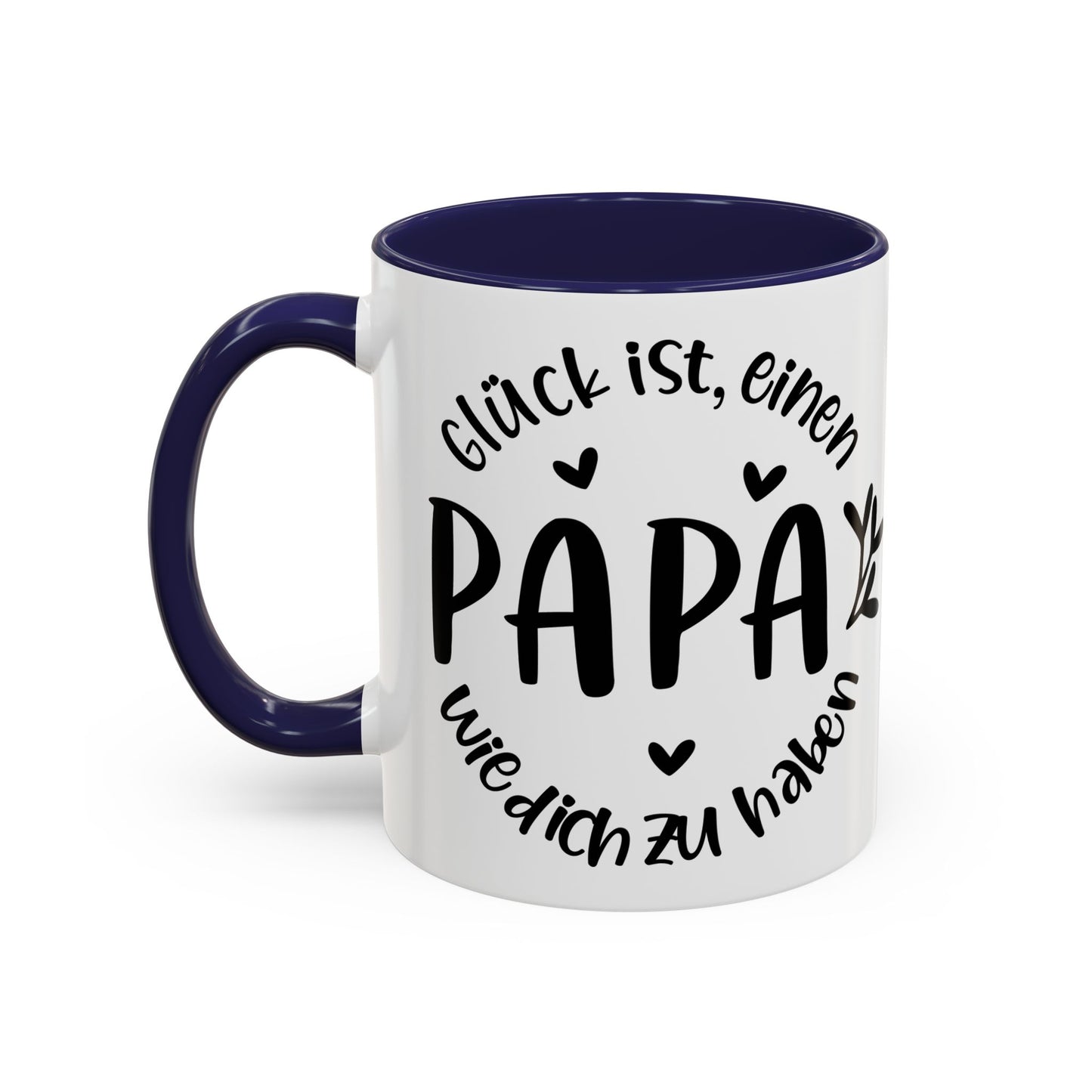Father's Day Accent Coffee Mug - Perfect Gift for Dad, Funny Coffee Cup, Customizable Mug, Gifts for Papa, Unique Kitchenware