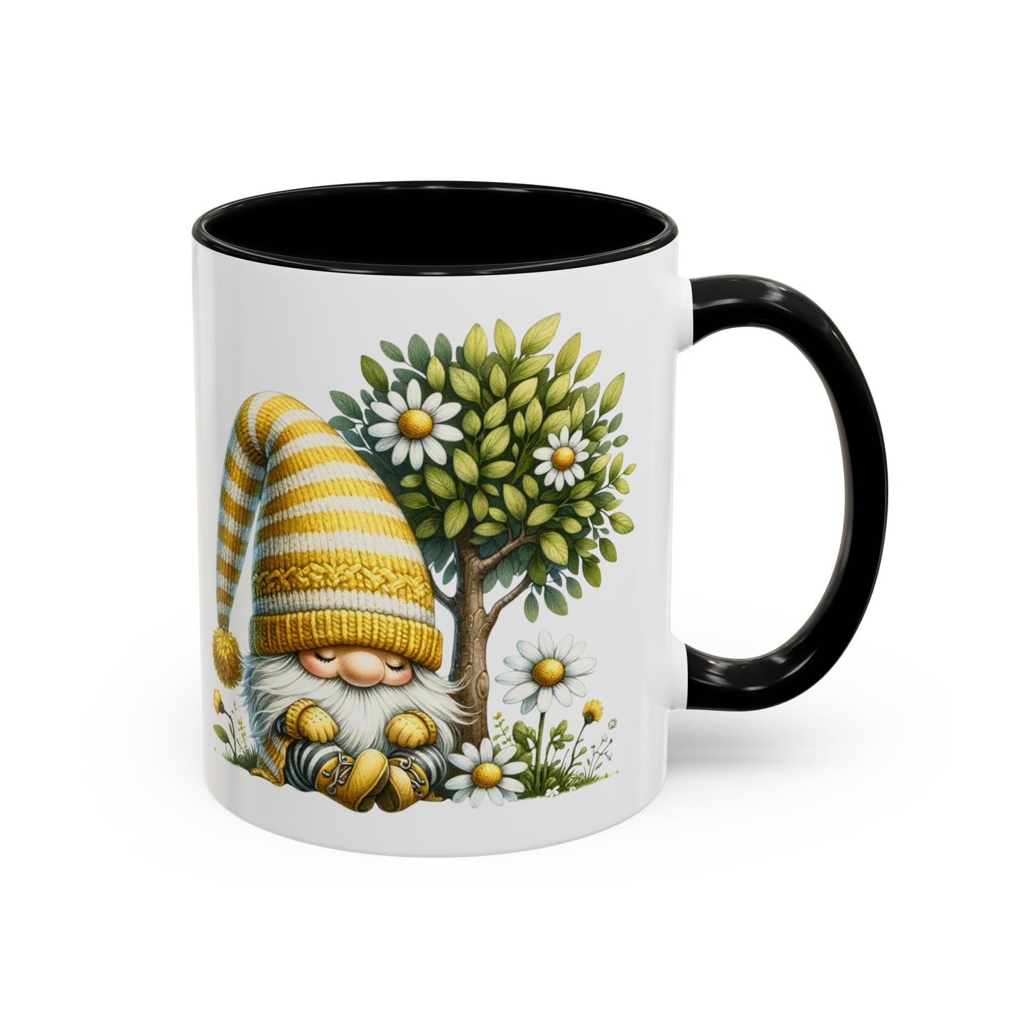 Whimsical Gnome Coffee Mug - Perfect for Garden Lovers, Home Decor, Gift for Friends, Cozy Mornings, Spring Celebrations