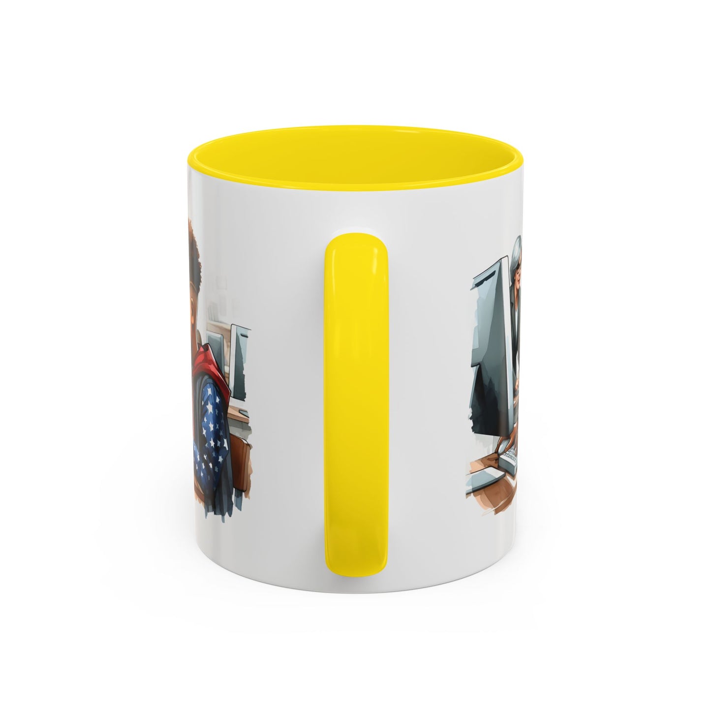 Creative Office Accent Coffee Mug - Perfect for Work, Study, Home Office, Gifts, Teacher Appreciation, Graduation