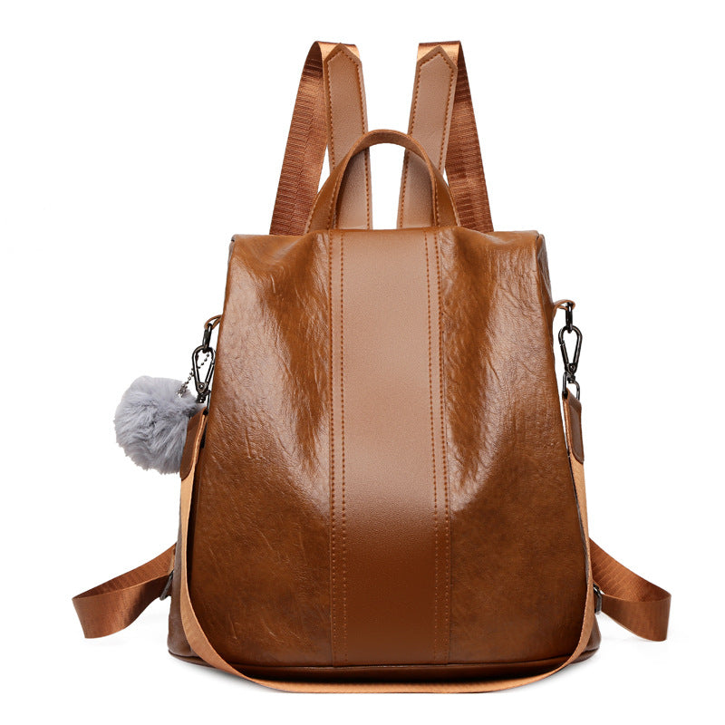 Women's Fashion All-match Double Back Casual Large-capacity Backpack JFA UNIjuntos Entreprise