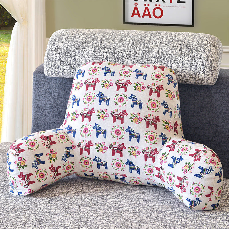 Lombaire Coussin Dossier Lombaire Soutien Voyage Oreiller Siège Maison Oreiller