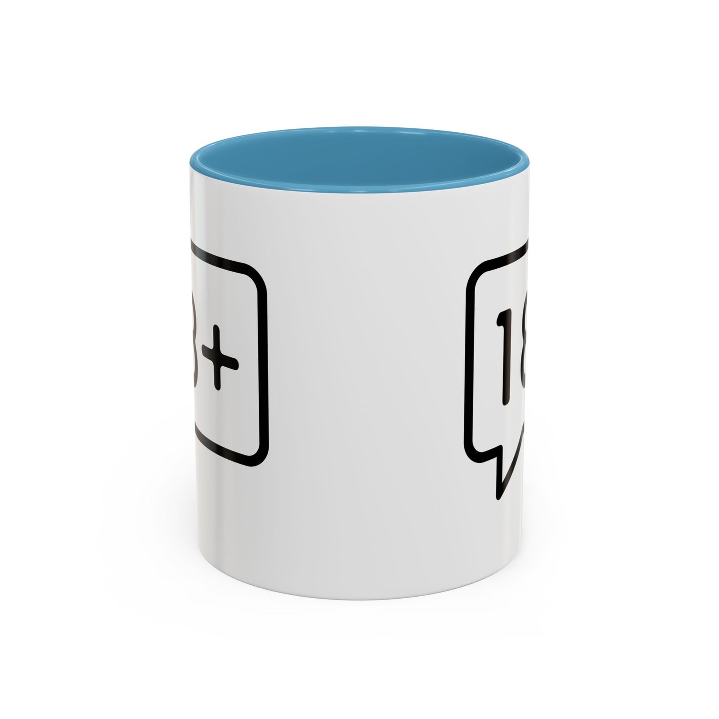 Adult-Only Accent Coffee Mug | Fun 18+ Design, Gift for Coffee Lovers, Unique Housewarming Gift, Perfect for Birthdays, Funny Office Mug