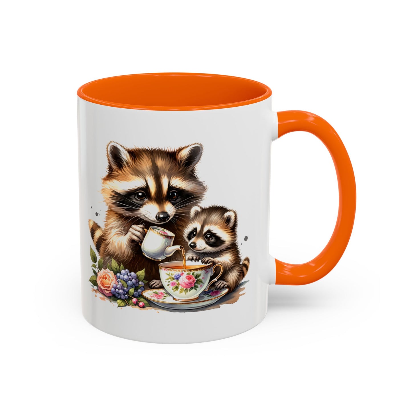 Whimsical Raccoon Coffee Mug - Perfect Gift for Animal Lovers, Cute Kitchen Decor, Tea Lovers, Nature Enthusiasts, Mother's Day