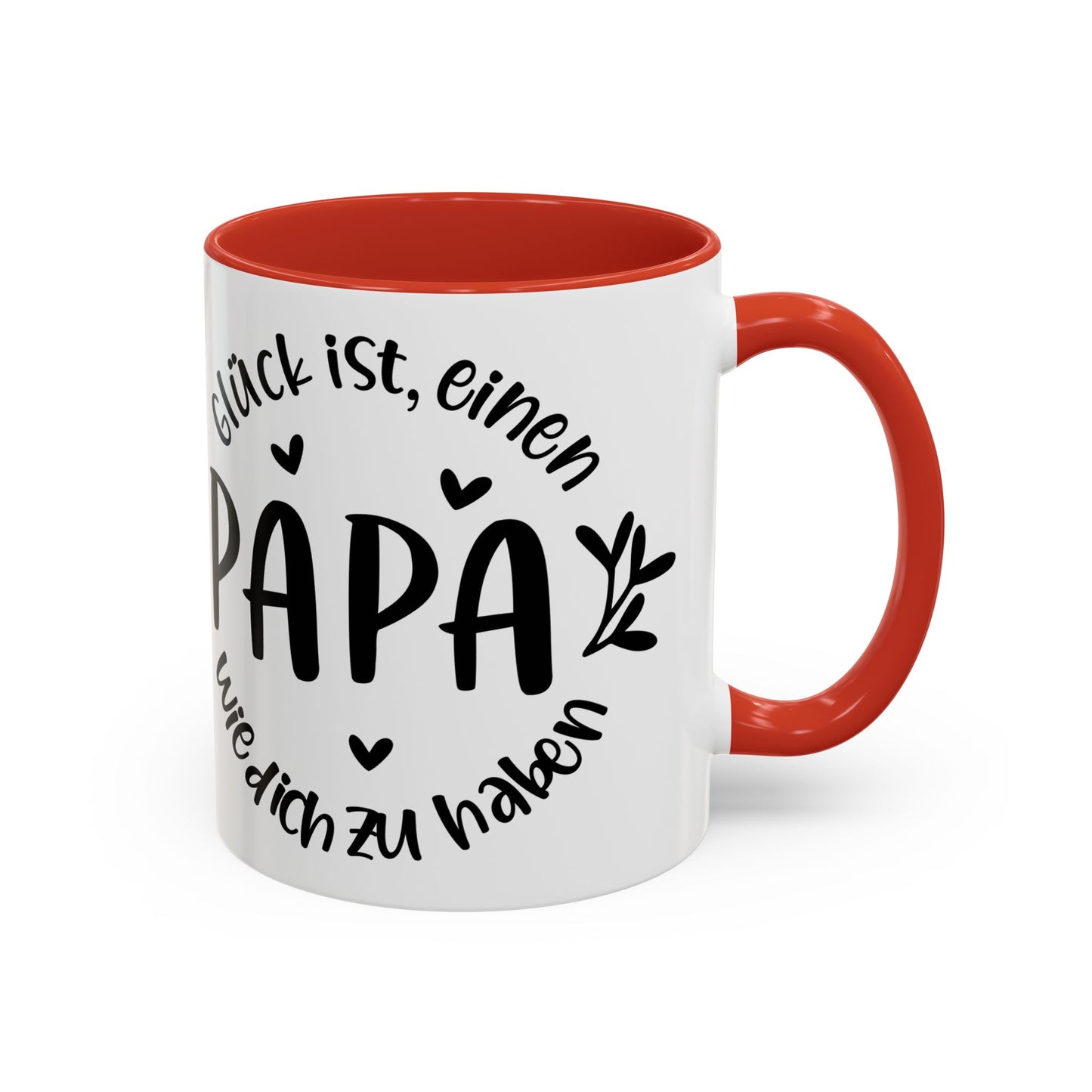 Father's Day Accent Coffee Mug - Perfect Gift for Dad, Funny Coffee Cup, Customizable Mug, Gifts for Papa, Unique Kitchenware