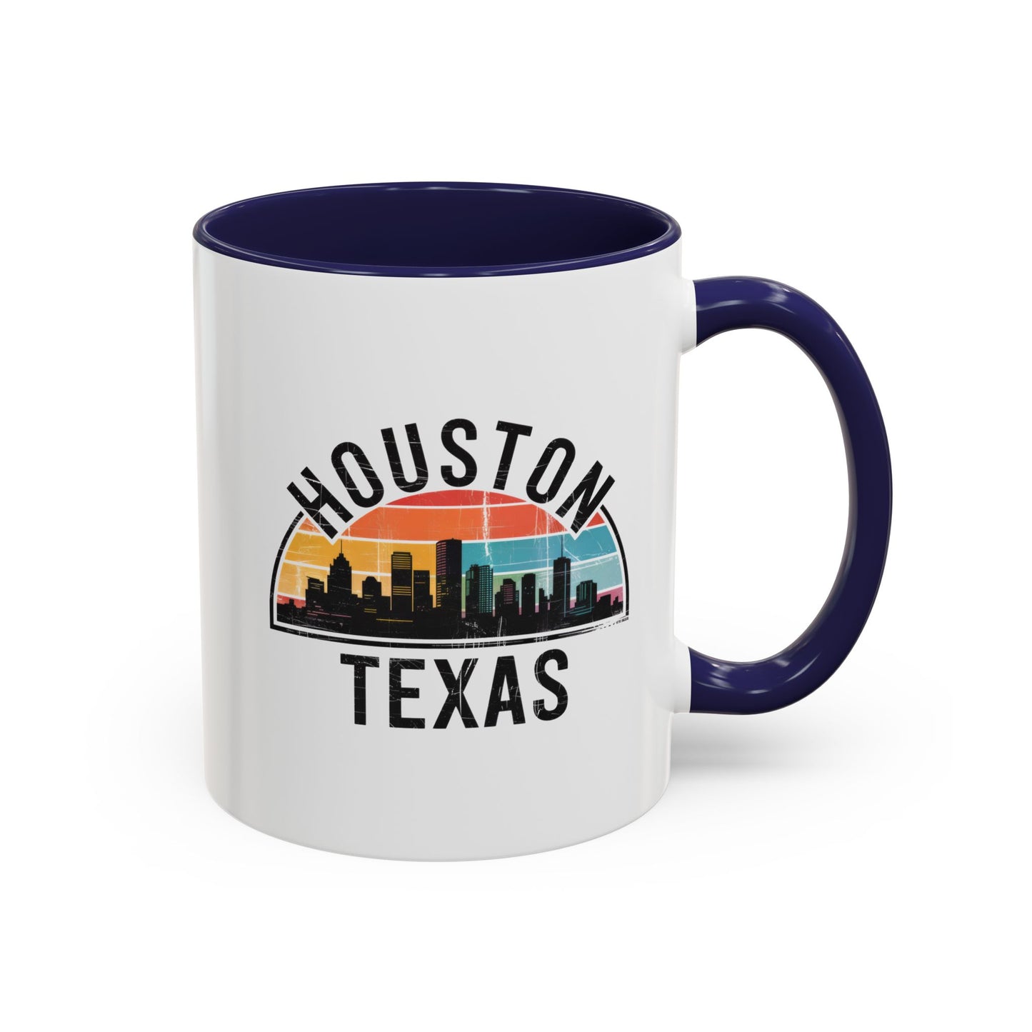 Houston Texas Accent Coffee Mug - Perfect for Souvenir Lovers, Gift for Texas Proud, Travel Mugs, Cityscape Kitchen Decor, Coffee Lovers