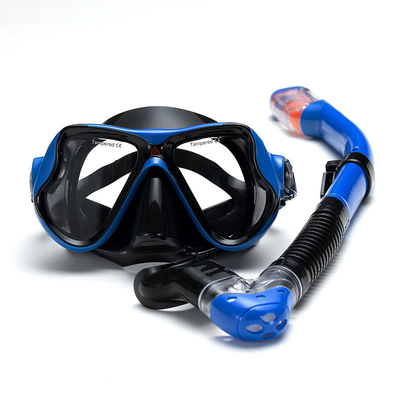 Adult Learning To Swim Equipment Diving Mask Snorkel Two-piece Suit