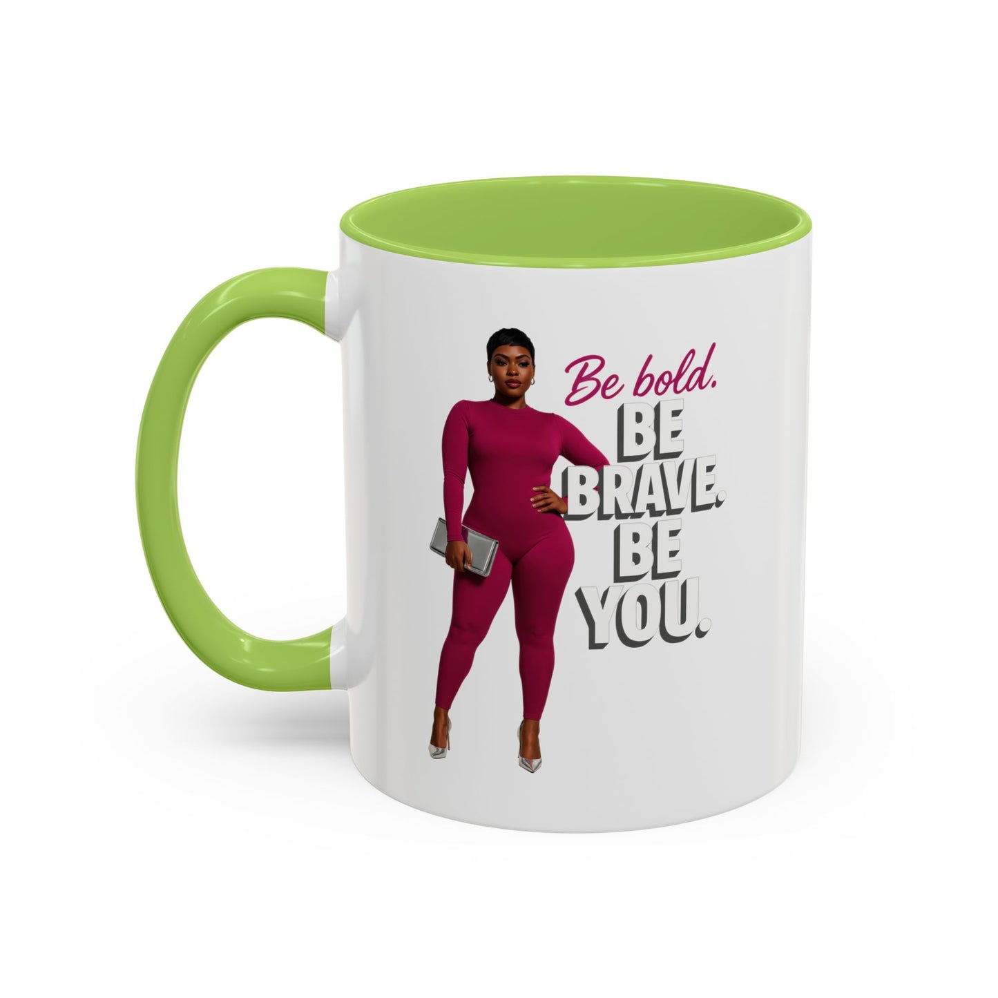 Bold Inspiration Coffee Mug - Empowerment Gift, Motivational Mug, Self-Love Decor, Office Essentials, Unique Gift Idea