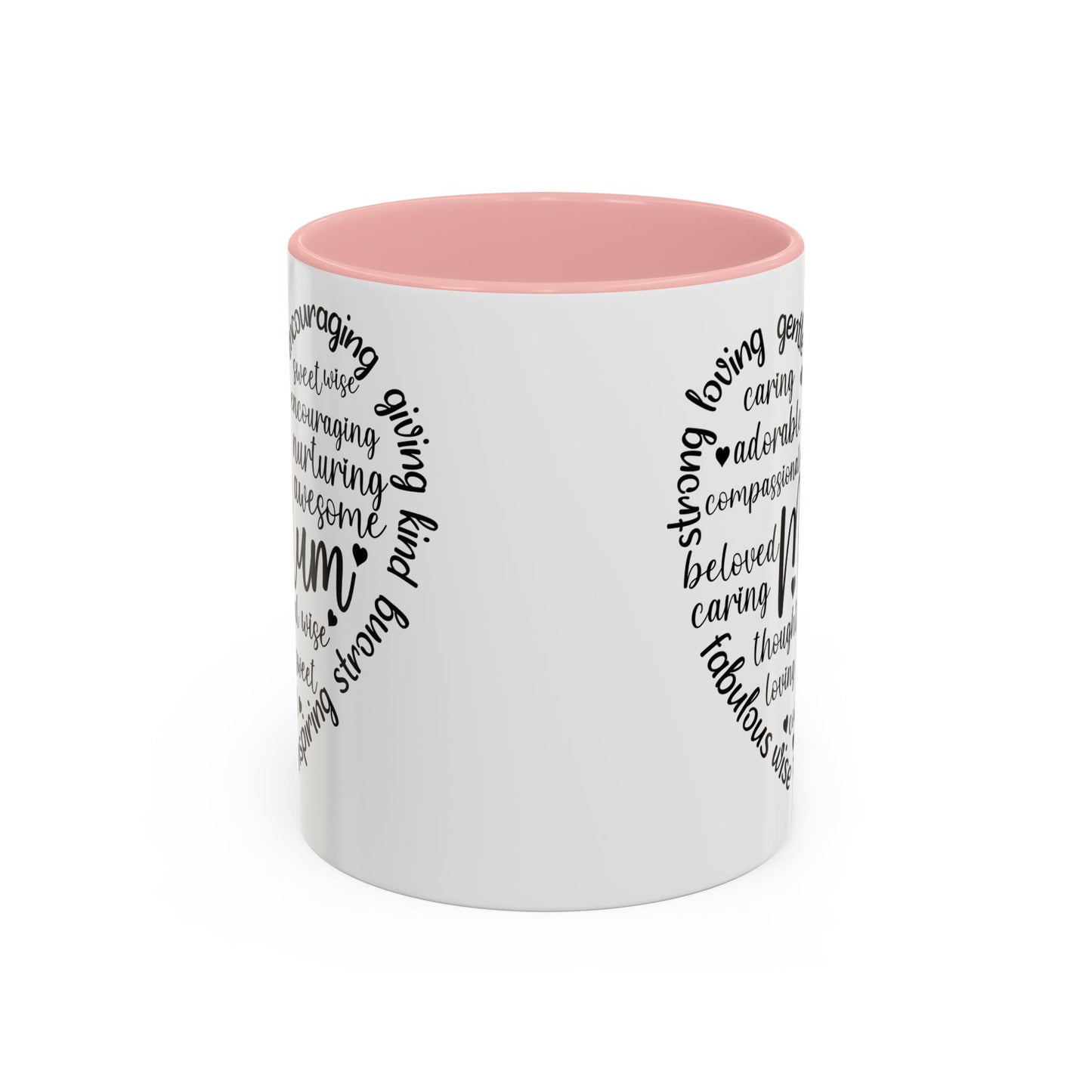 Inspirational Mum Coffee Mug - Perfect Gift for Mother’s Day, Birthdays, or Just Because, Unique Black Accent Mug