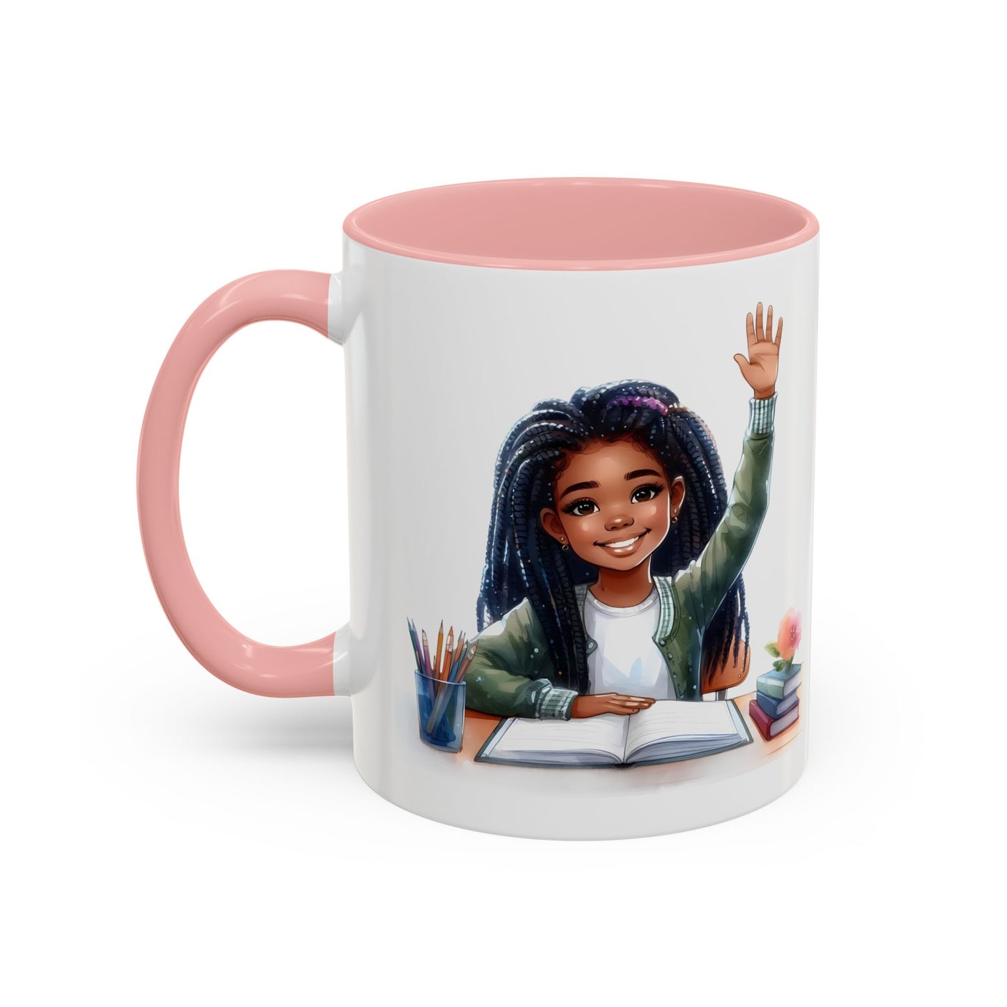 Charming Coffee Mug for Education Lovers, Black Accent Mug, Inspirational Teacher Gift, Cute School Mug, Study Buddy, Personalized [...]