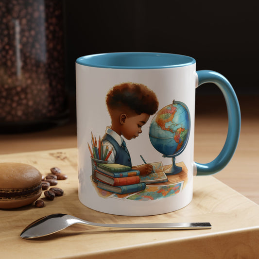 Educational Themed Coffee Mug, Student Gift, Desk Decor, Teacher Appreciation, Back to School, Kids Learning Mug