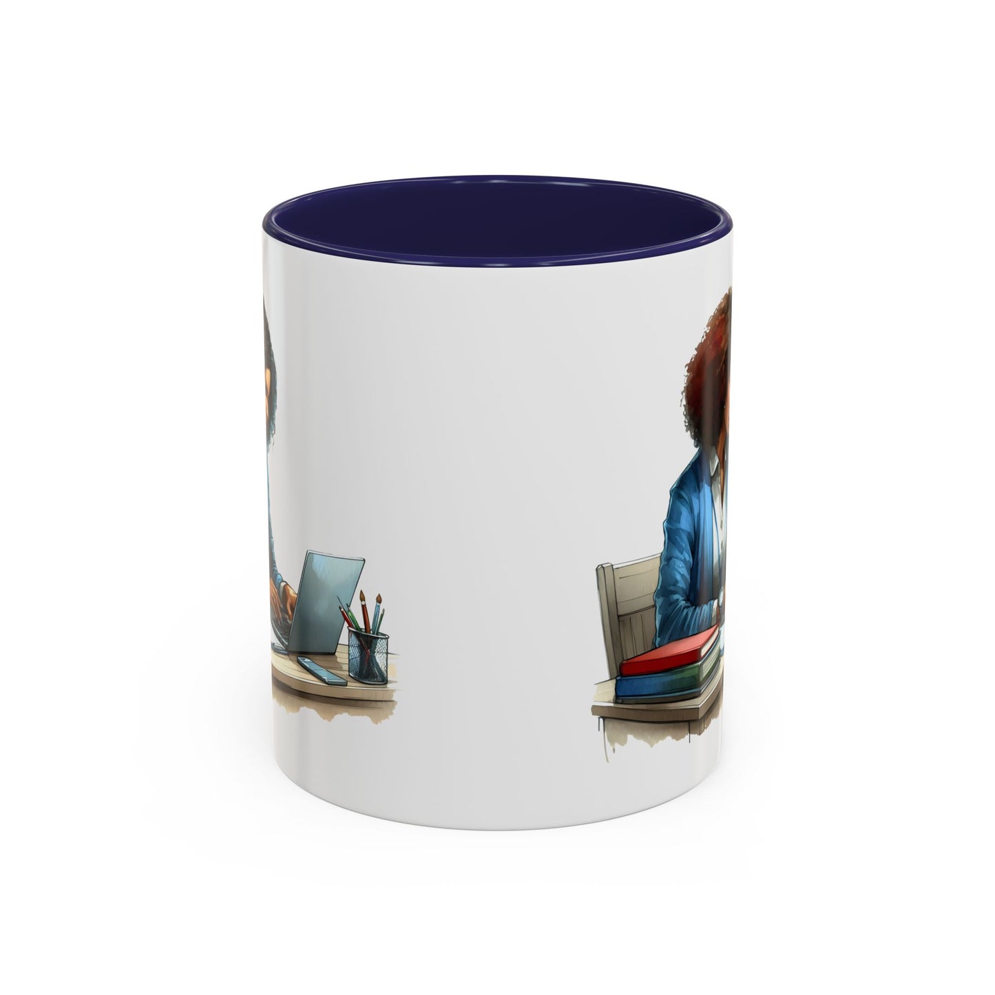 Inspirational Workspace Coffee Mug for Home Office, Motivational Mug for Students, Cozy Gift for Professionals, Unique Desk Accessory