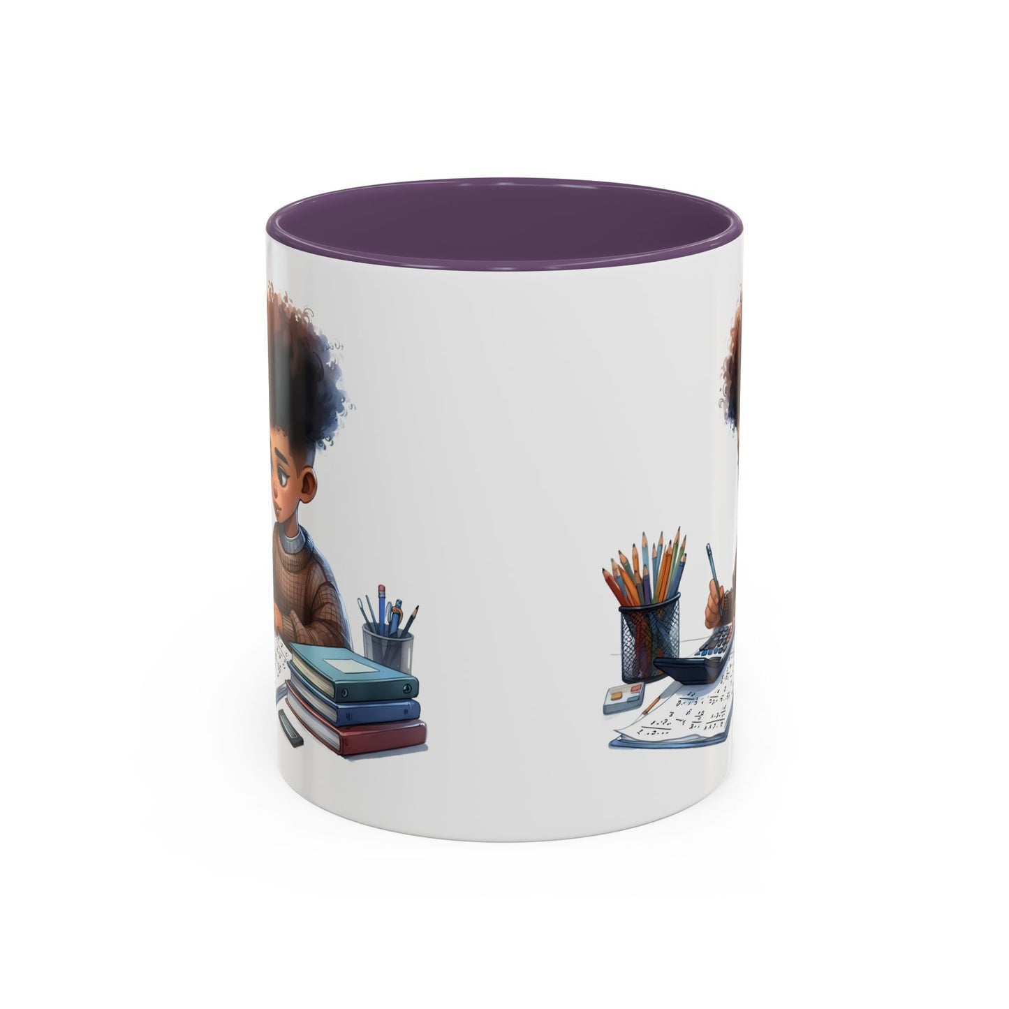 Charming Study Buddy Coffee Mug, Cute Gift for Students, Writers, Back to School, Personalized Teacher Gift, Unique Desk Decor