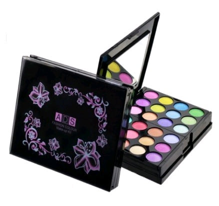 Maquillage boîte 24 fard à paupières + 8 rouge à lèvres + 4 blush + 3 poudre 39 couleur maquillage disque combinaison plateau de maquillage JFA UNIjuntos Entreprise