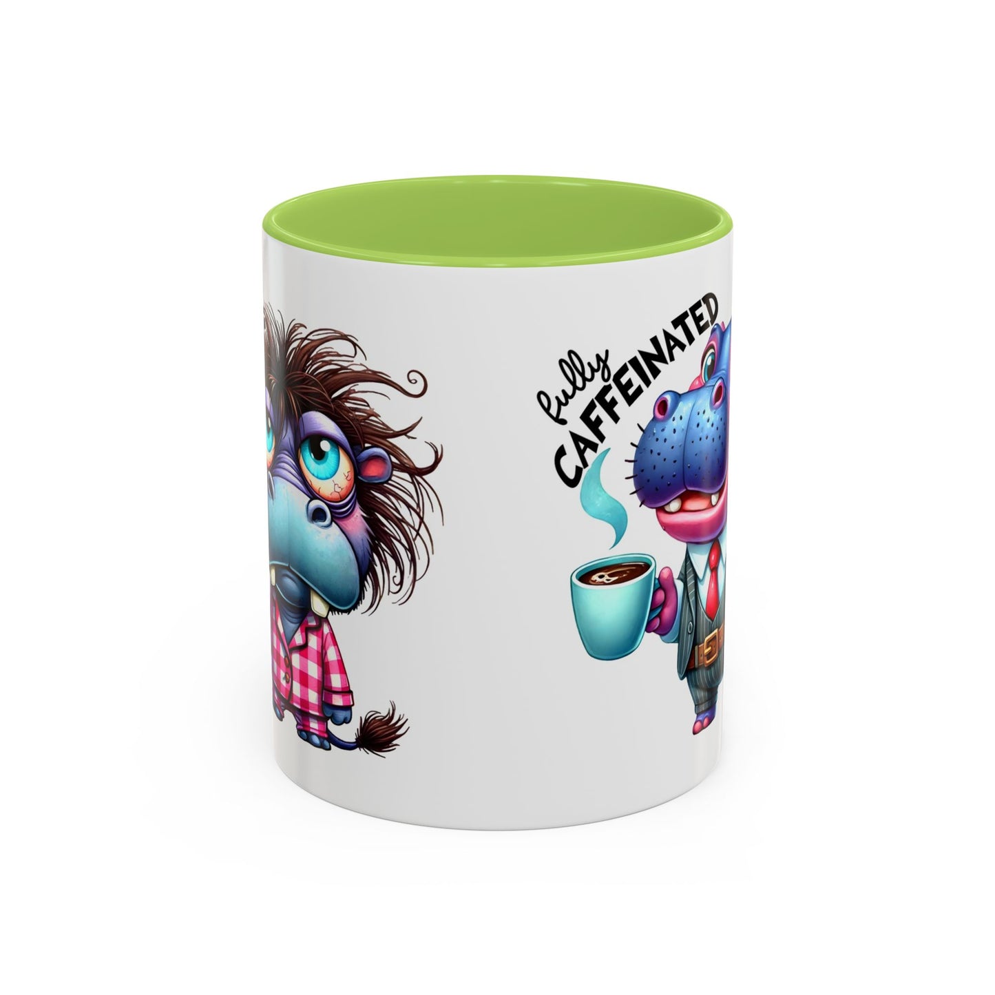 Whimsical Coffee Mug, Fun Animal Characters, Perfect Gift for Coffee Lovers, Quirky Office Decor, Birthday, Christmas