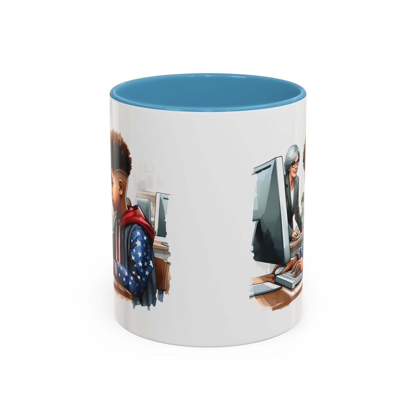 Creative Office Accent Coffee Mug - Perfect for Work, Study, Home Office, Gifts, Teacher Appreciation, Graduation