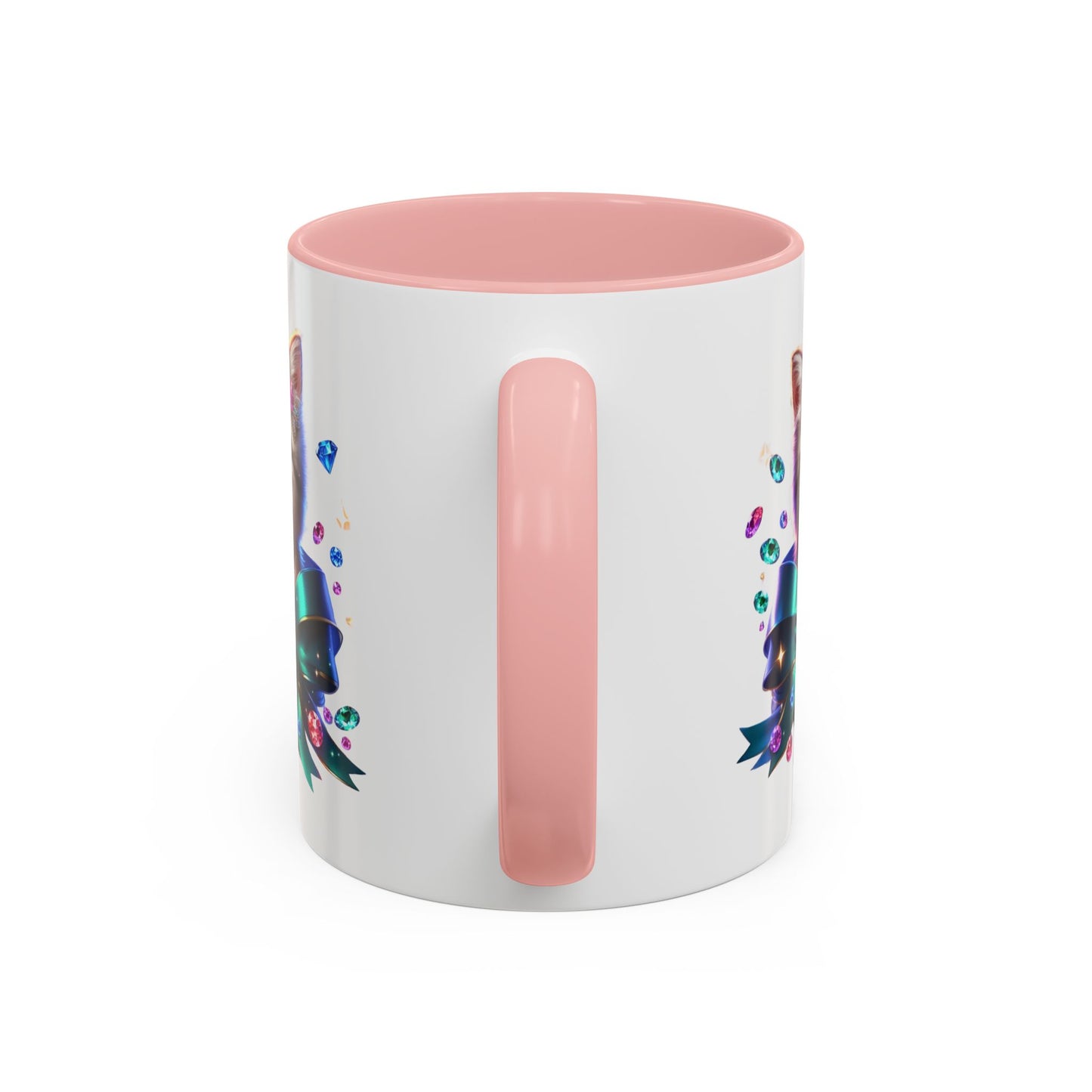 Cute Cat Accent Mug - Perfect Gift for Cat Lovers, Animal Enthusiasts, Birthdays, Housewarmings, Pet Adoption Celebrations