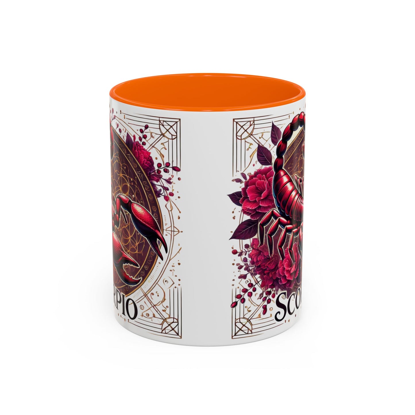 Scorpio Zodiac Accent Coffee Mug - Astrology Gift for Scorpios