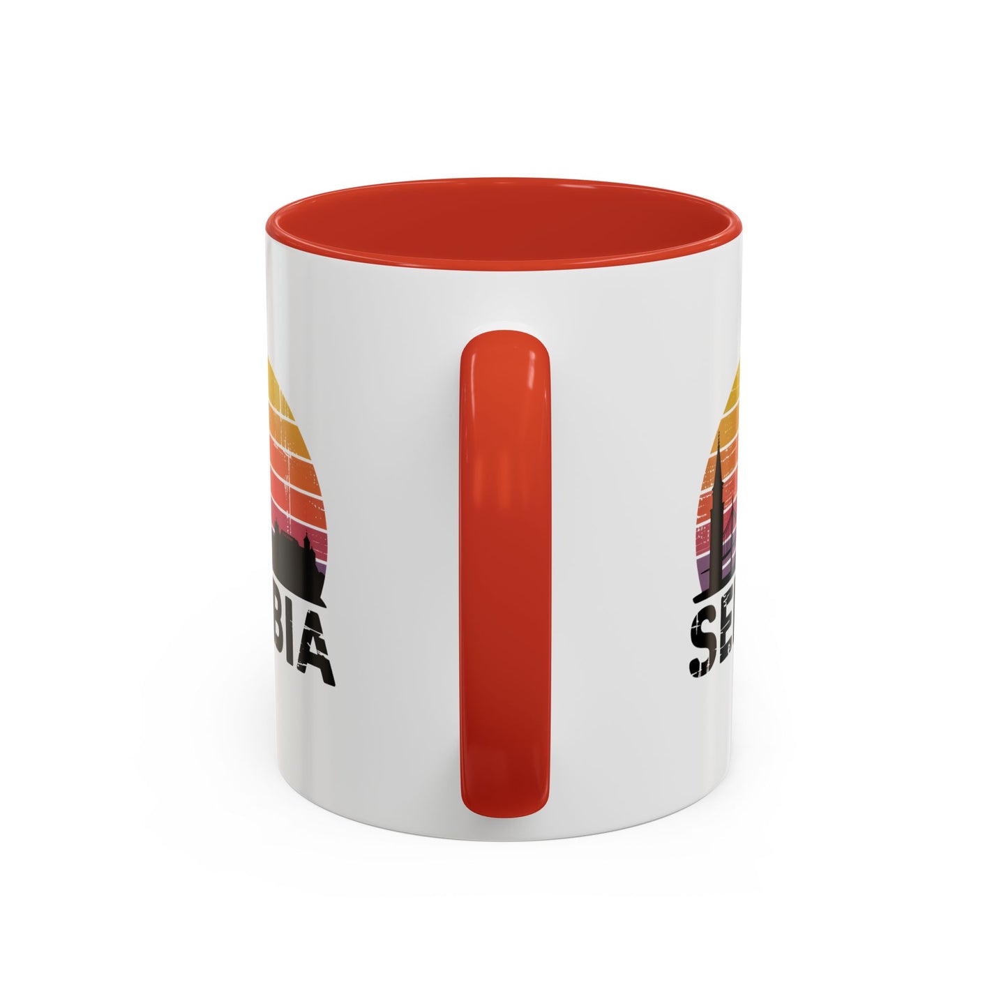 Serbia Sunset Accent Coffee Mug - Perfect for Travel Lovers, Gift for Friends or Family, Great for Home/Office Decor, Unique Souvenir