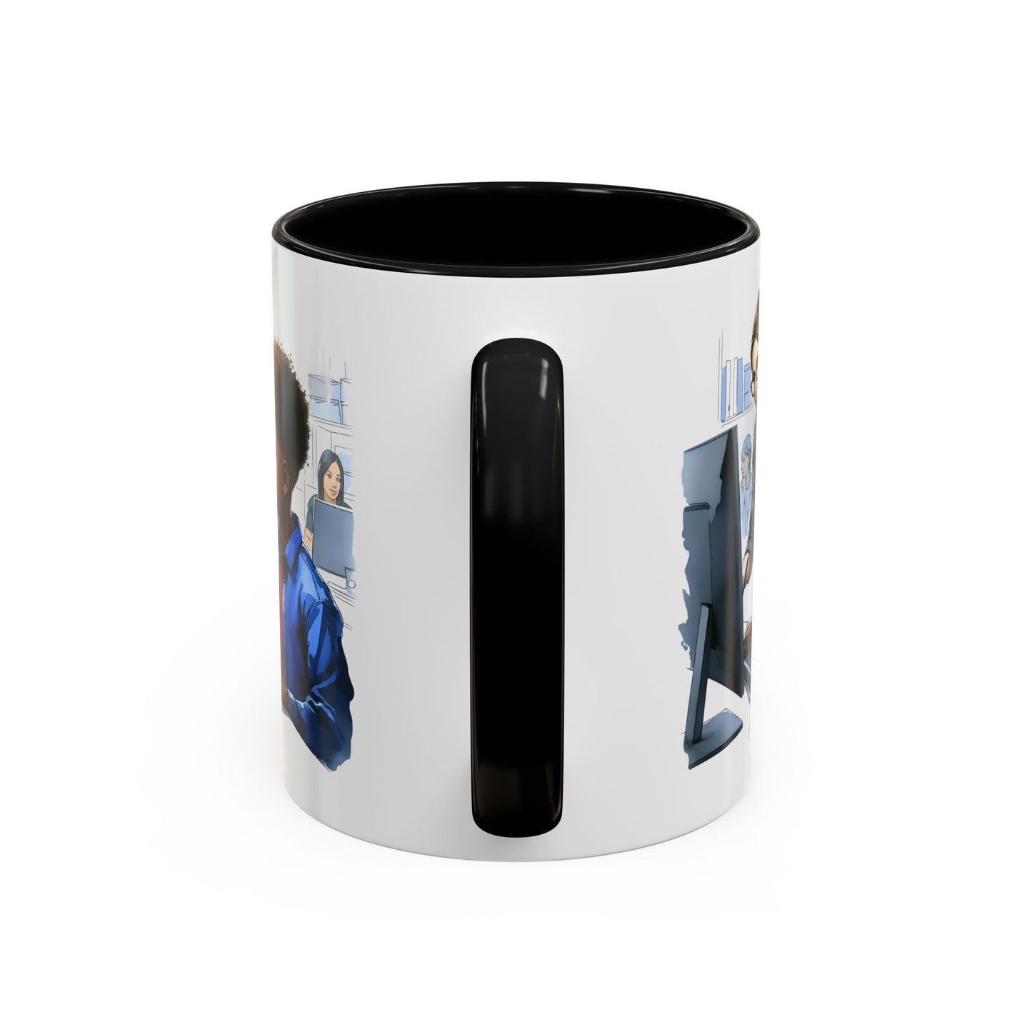 Empowering Desk Coffee Mug with Inspirational Design, Work Mug, Office Decor, Motivational Gift, Teacher Appreciation