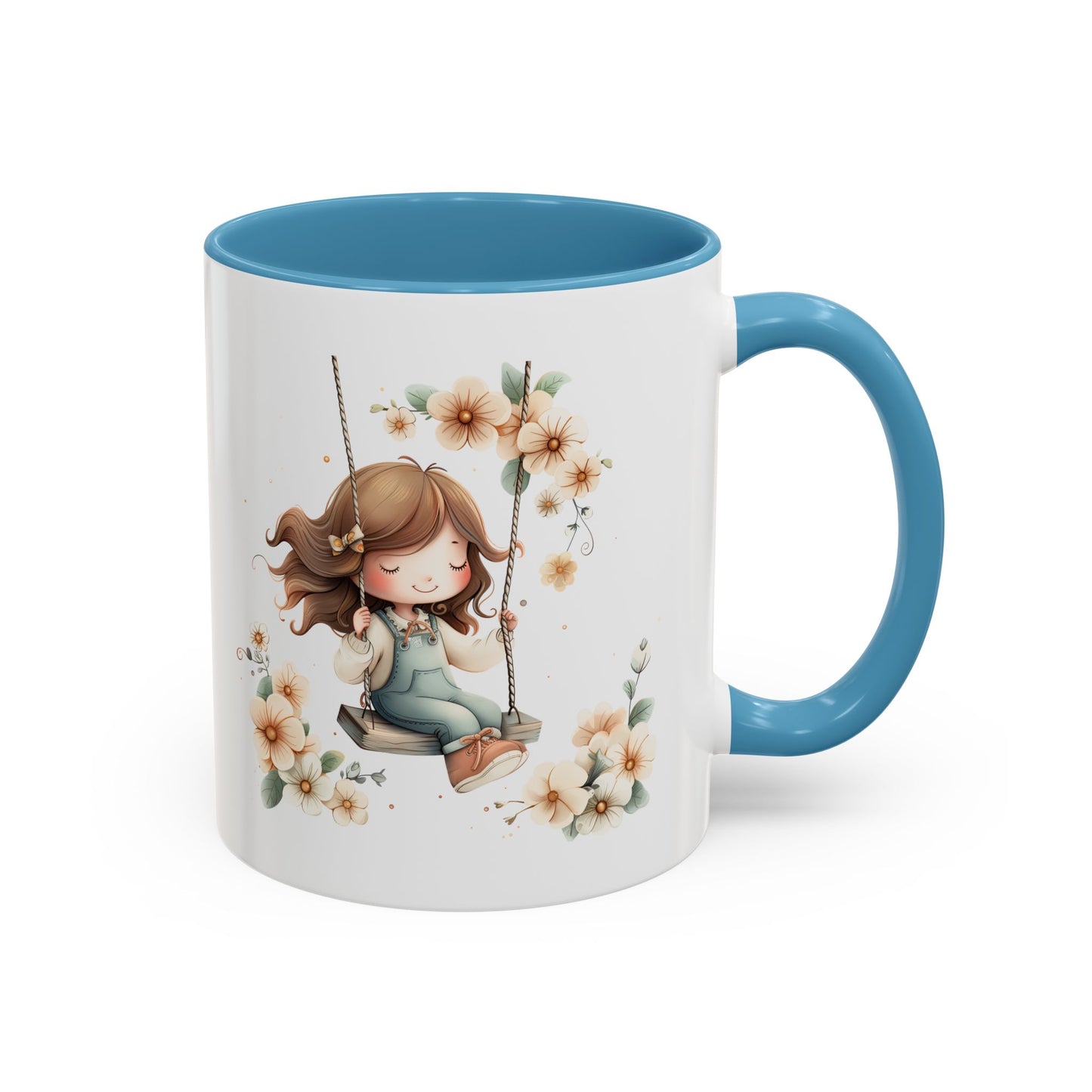 Whimsical Floral Coffee Mug - Cute Gift for Tea Lovers, Cozy Home Decor, Spring Celebration, Enjoy Your Favorite Beverages