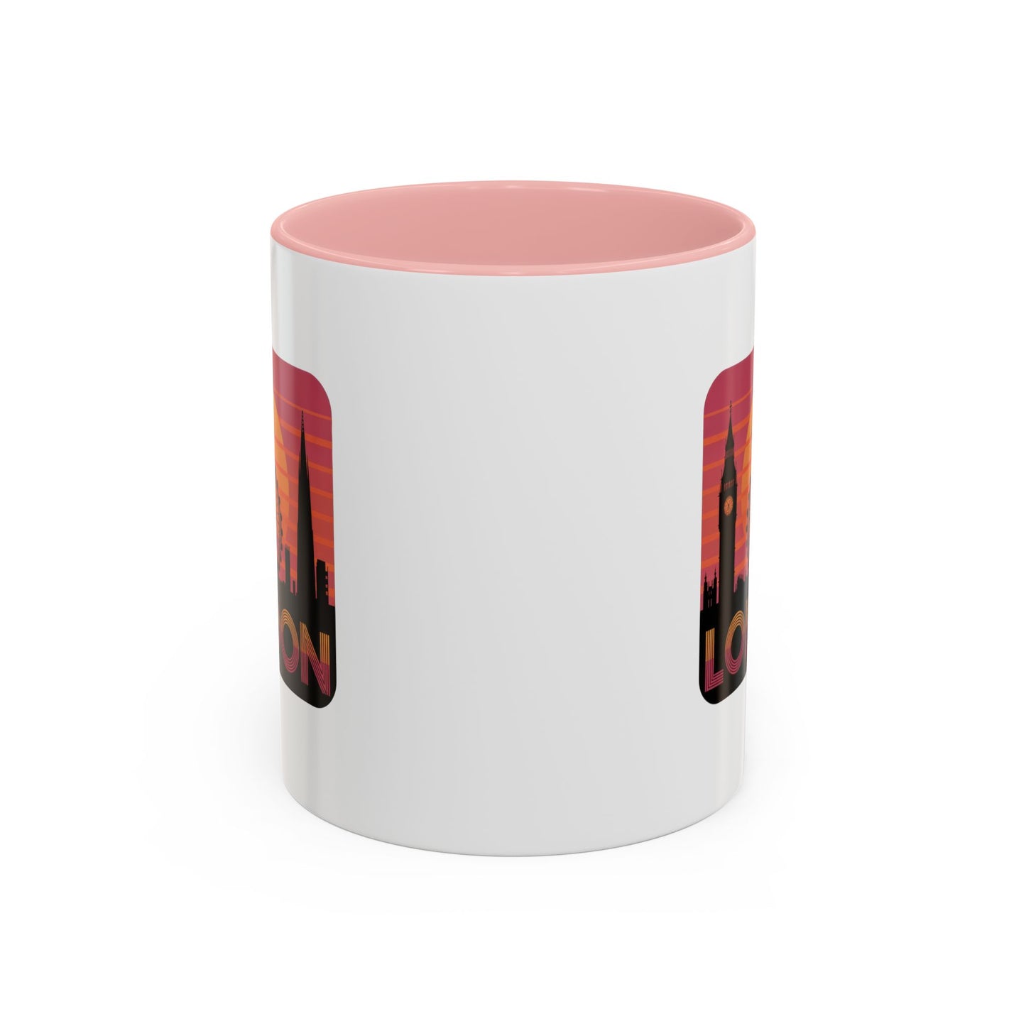 London Skyline Accent Coffee Mug - Perfect Gift for Travelers, London Lovers, Home Decor, Office Use, Road Trip Memories