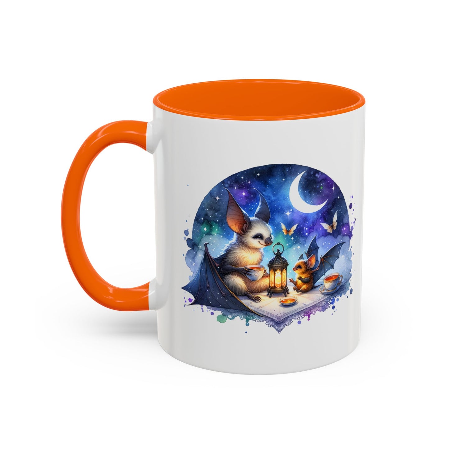 Whimsical Nighttime Coffee Mug: Enchanting Animal Design for Cozy Moments, Gift for Animal Lovers, Unique Home Decor, Special Occasions