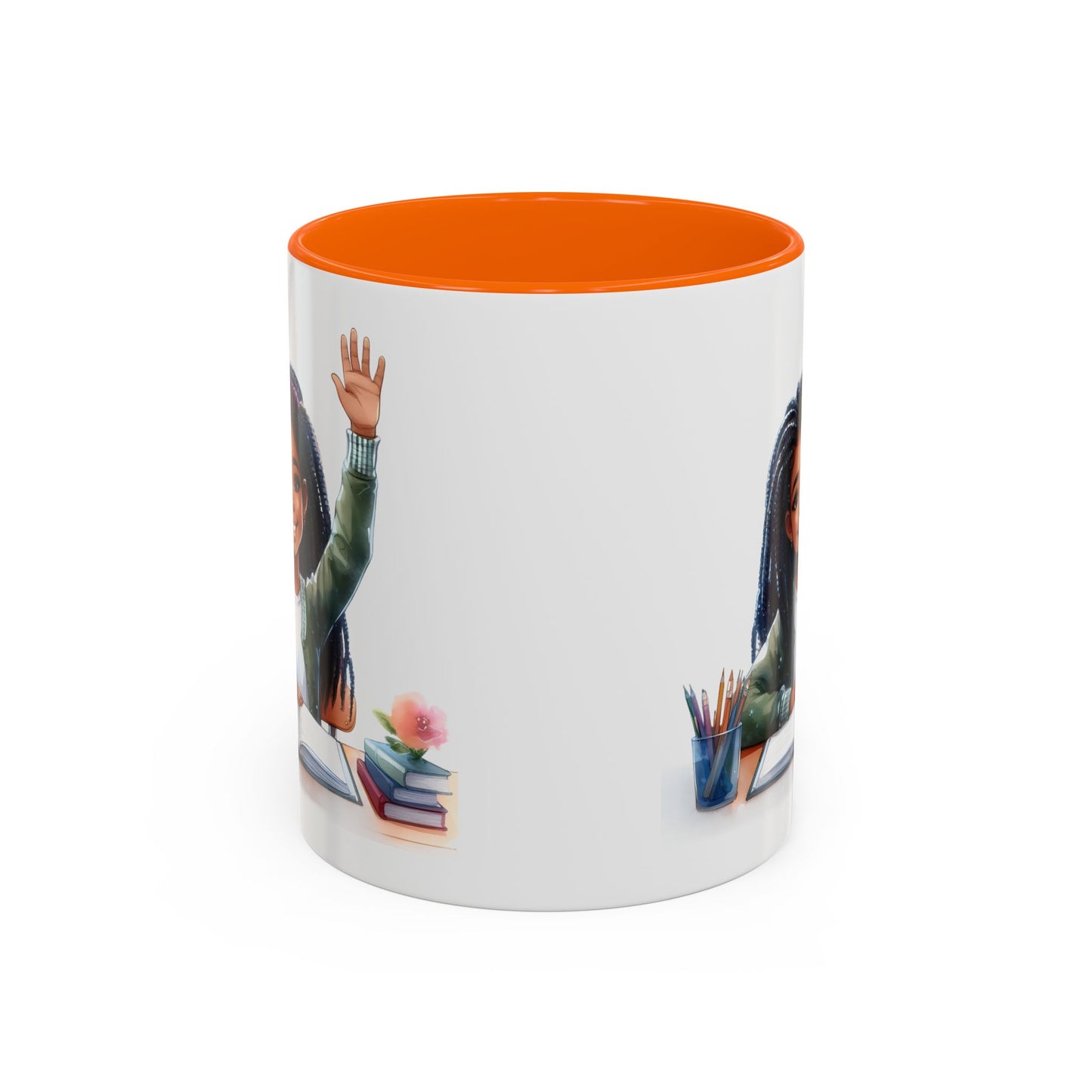 Charming Coffee Mug for Education Lovers, Black Accent Mug, Inspirational Teacher Gift, Cute School Mug, Study Buddy, Personalized [...]