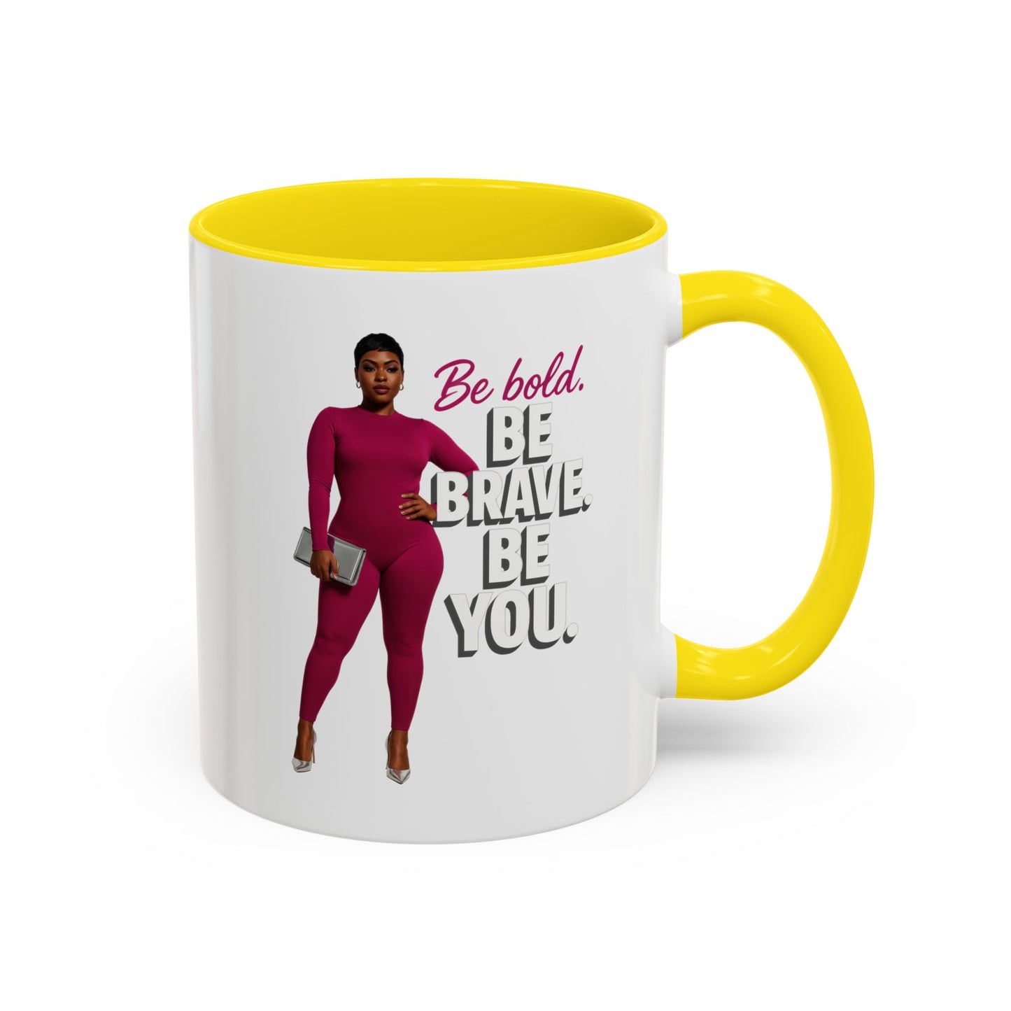 Bold Inspiration Coffee Mug - Empowerment Gift, Motivational Mug, Self-Love Decor, Office Essentials, Unique Gift Idea