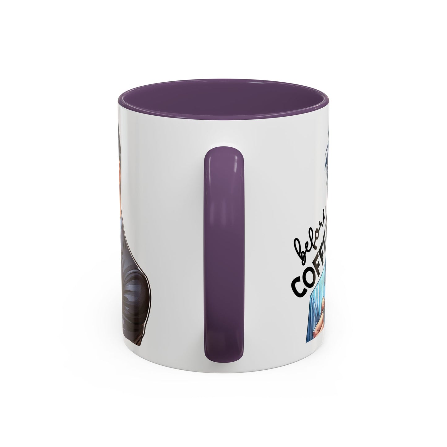 Caffeinated Accent Coffee Mug, Fun Gift for Coffee Lovers, Unique Mug for Home Office, Cool Drinkware for All Occasions!