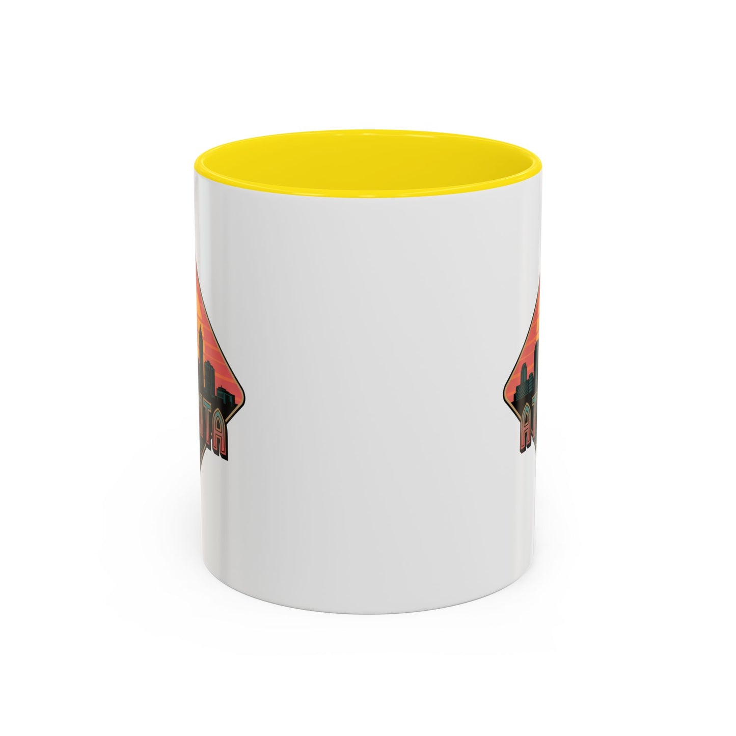 Atlanta Skyline Accent Coffee Mug, Unique Gift for Coffee Lovers, Home Decor, Travel Souvenir, Urban Style Mug