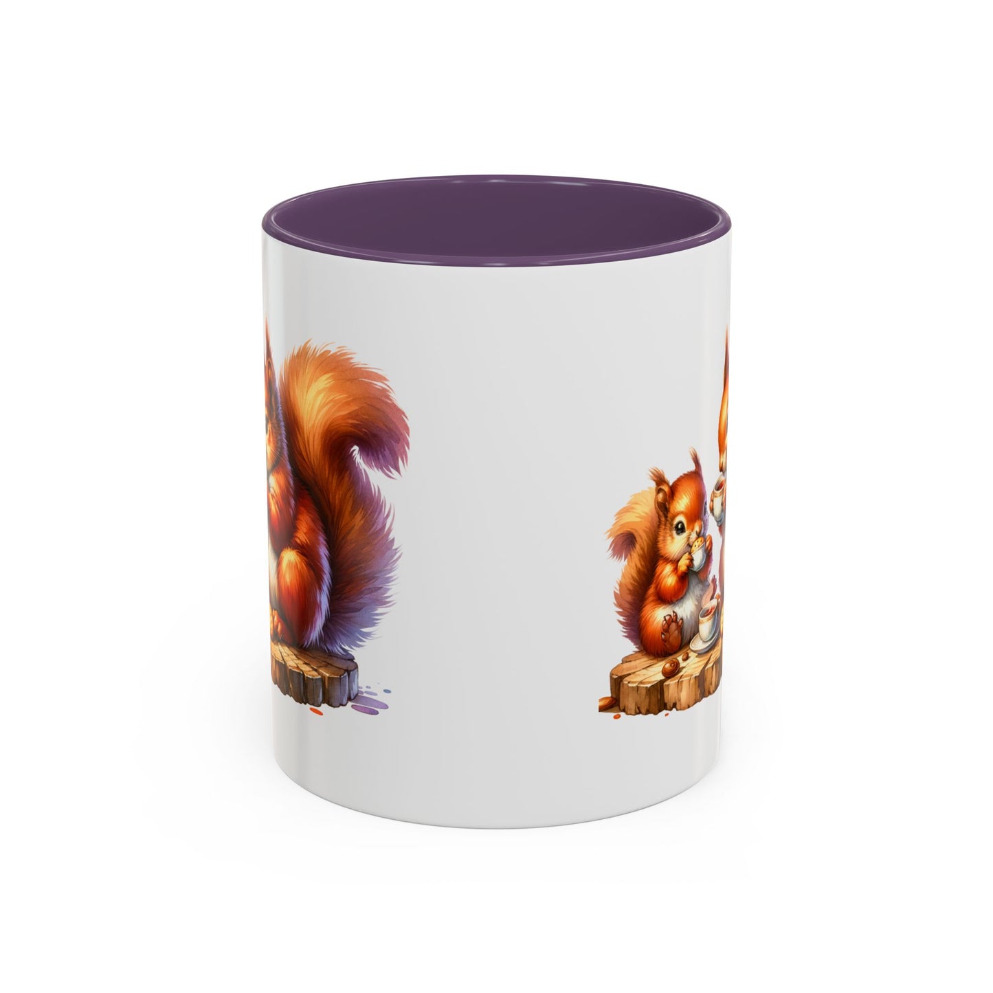 Whimsical Squirrel Coffee Mug - Perfect Gift for Animal Lovers, Cute Kitchen Decor, Hot Beverage Lover's Cup, Cozy Vibe Mugs