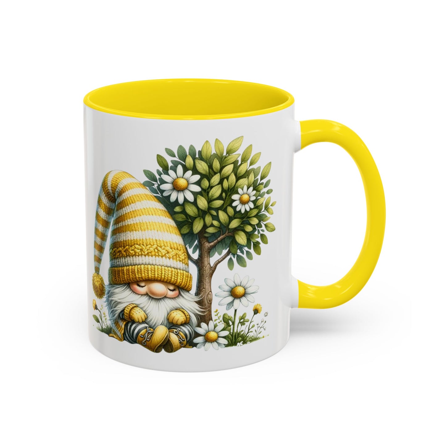 Whimsical Gnome Coffee Mug - Perfect for Garden Lovers, Home Decor, Gift for Friends, Cozy Mornings, Spring Celebrations