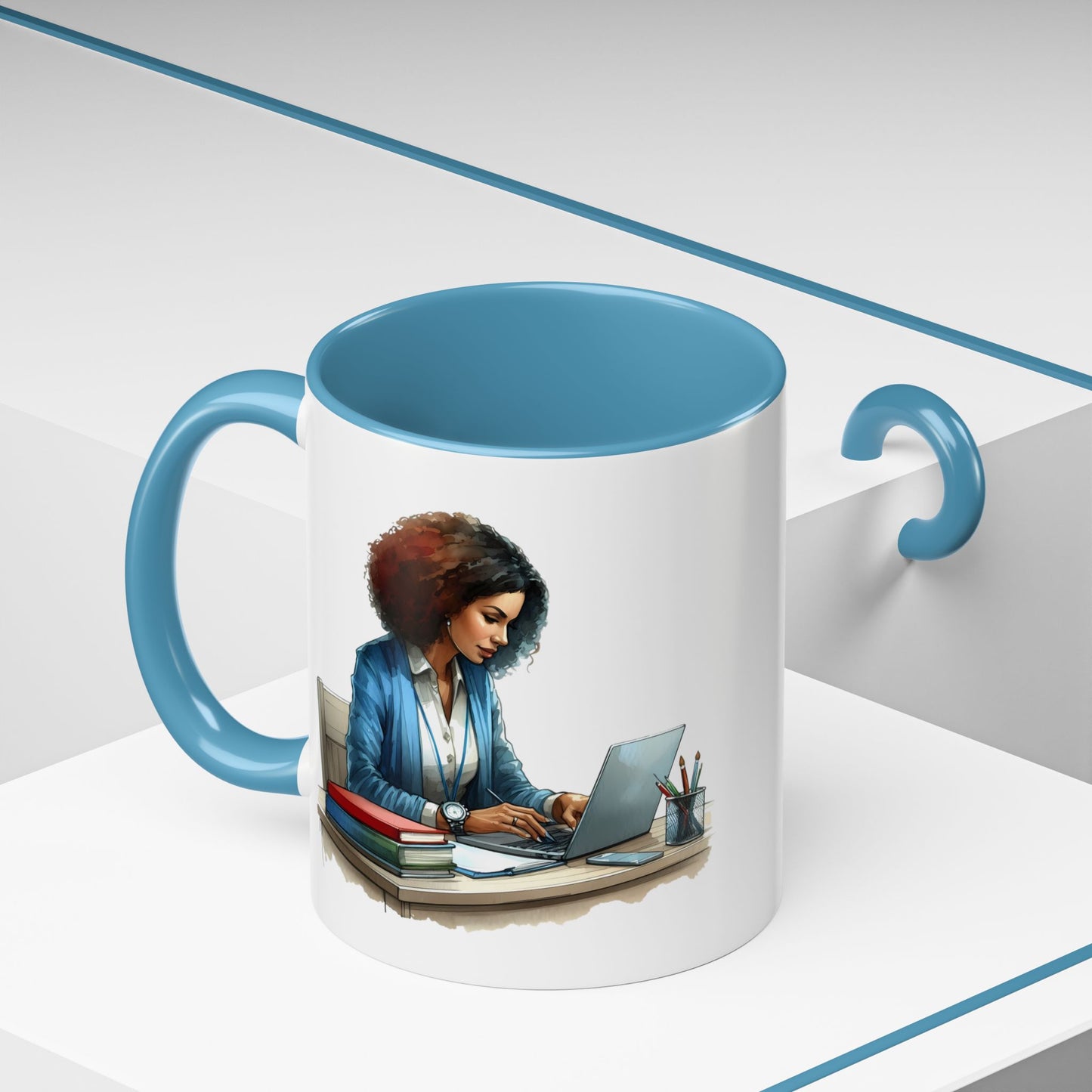 Inspirational Workspace Coffee Mug for Home Office, Motivational Mug for Students, Cozy Gift for Professionals, Unique Desk Accessory