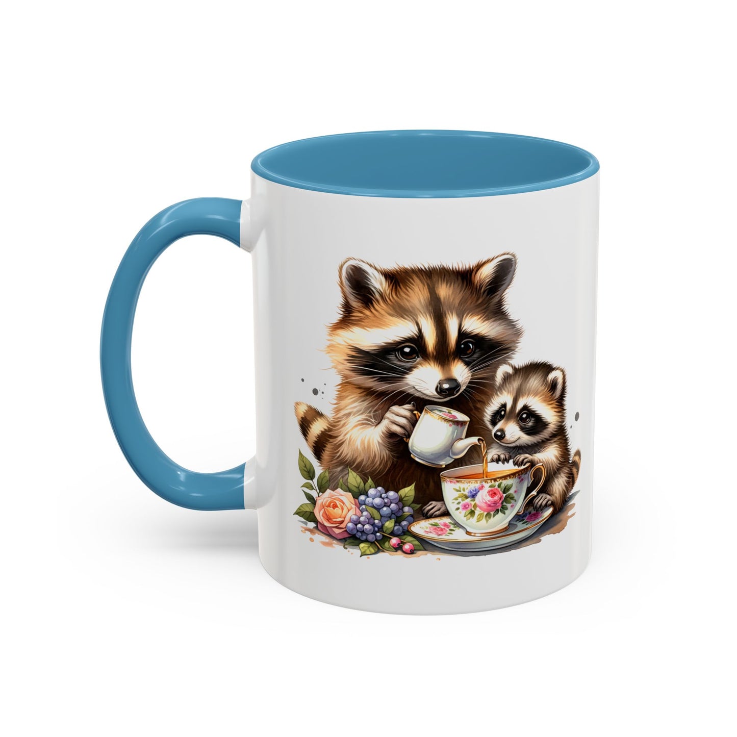 Whimsical Raccoon Coffee Mug - Perfect Gift for Animal Lovers, Cute Kitchen Decor, Tea Lovers, Nature Enthusiasts, Mother's Day