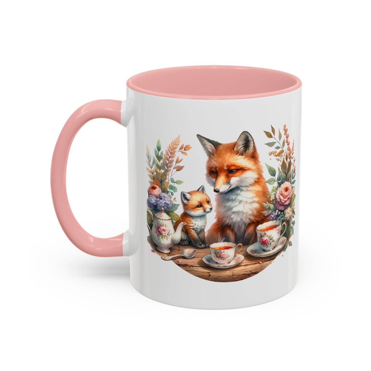 Whimsical Fox Art Coffee Mug - Perfect Gift for Nature Lovers, Home Decor, Animal Enthusiasts, Birthday, Mother's Day