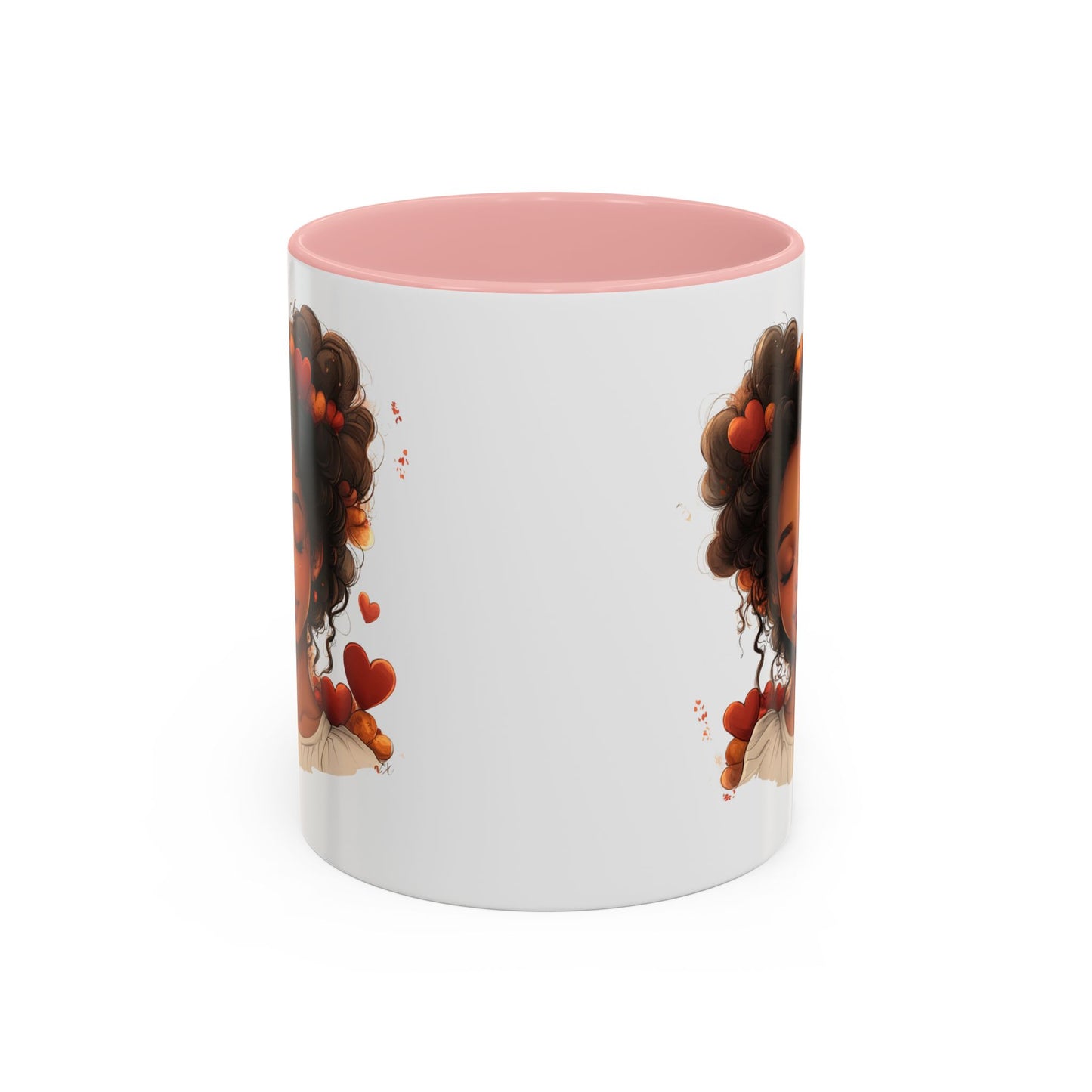 Charming Heart-Themed Coffee Mug for Coffee Lovers, Gift for Friends, Birthday, Valentine's Day, Unique Home Decor, Valentine's Gift