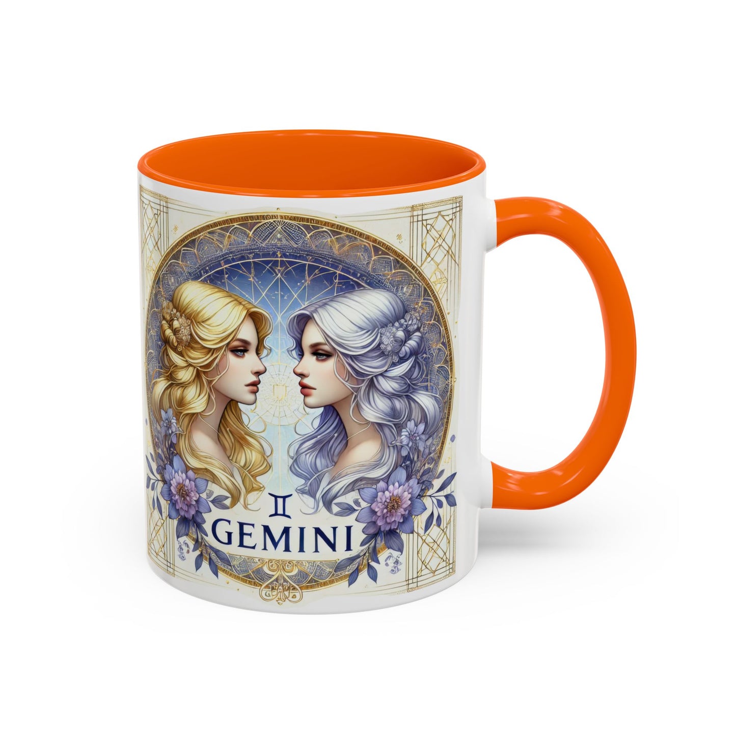 Gemini Astrology Coffee Mug, Horoscope Gift, Zodiac Drinkware, Astrology Lover Present, Personalized Gemini Mug