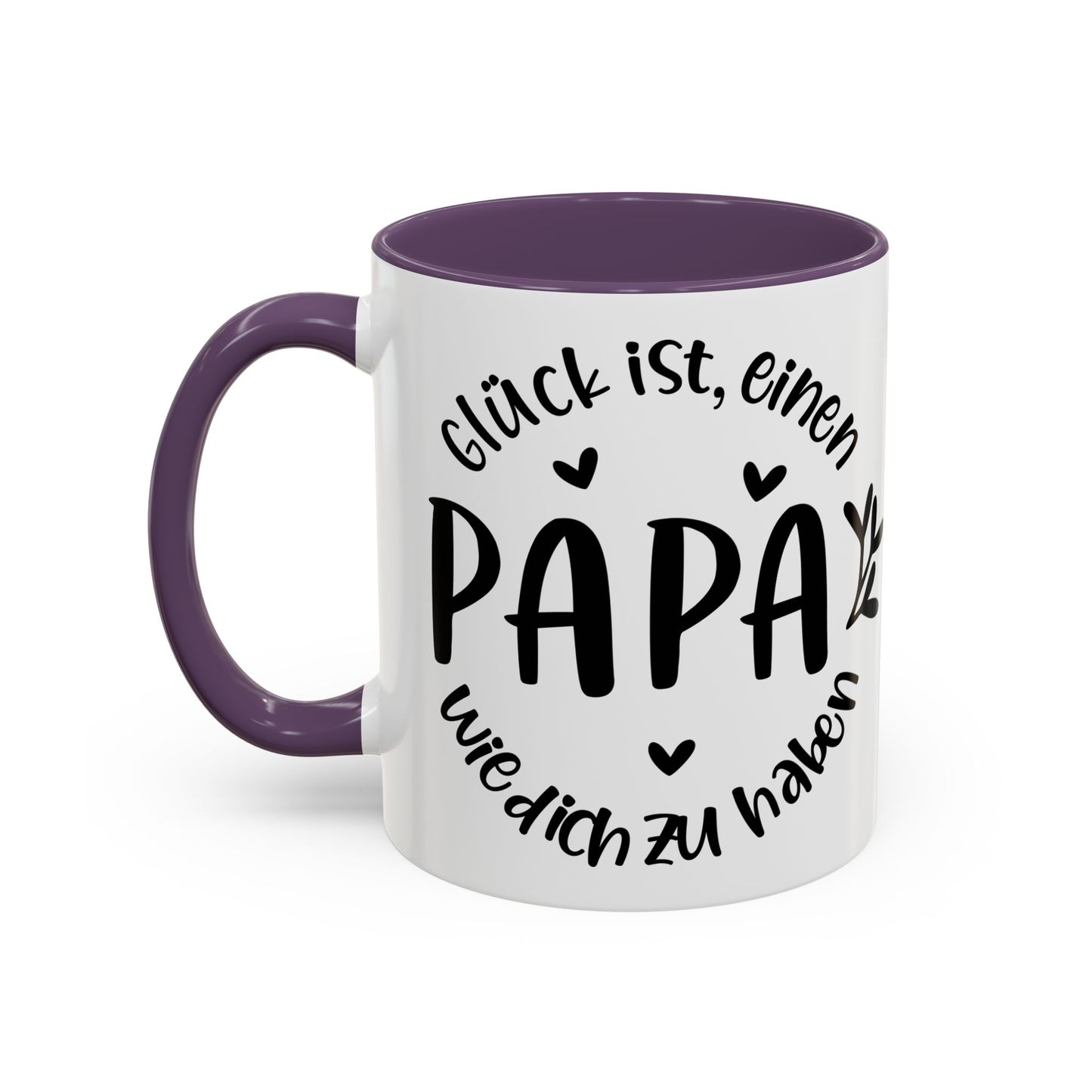 Father's Day Accent Coffee Mug - Perfect Gift for Dad, Funny Coffee Cup, Customizable Mug, Gifts for Papa, Unique Kitchenware