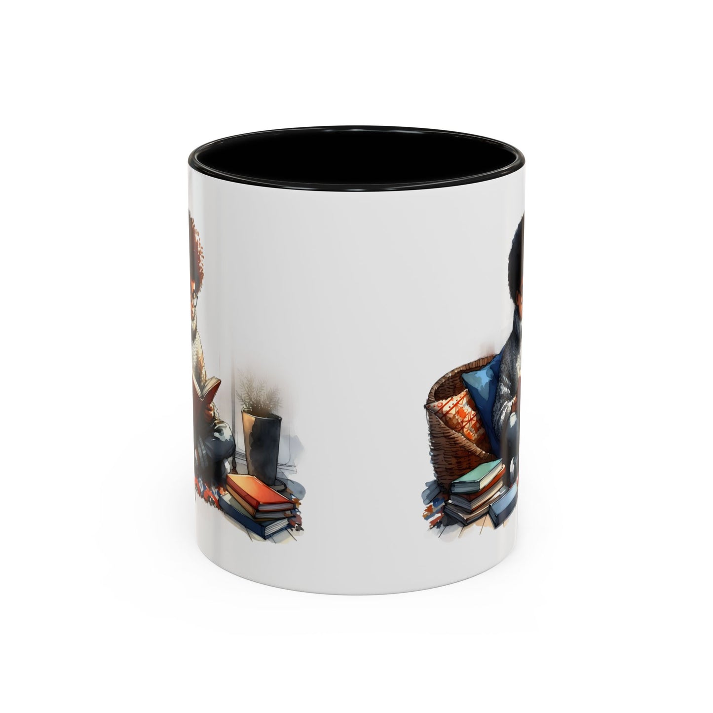 Cozy Reading Mug: Perfect Gift for Book Lovers, Cute Coffee Cup, Unique Home Decor, Ideal for Cozy Mornings, Fun Birthday Present