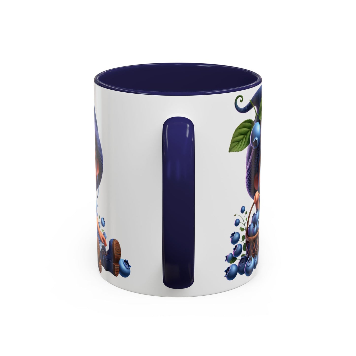 Cute Blueberry Girl Coffee Mug - 11oz & 15oz