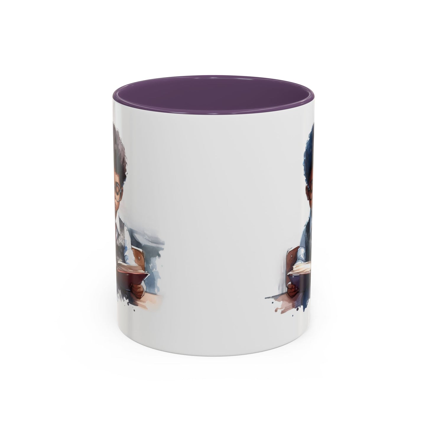 Whimsical Character Coffee Mug, Inspirational Mug, Gift for Readers, Unique Art Mug, Personalized Coffee Cup