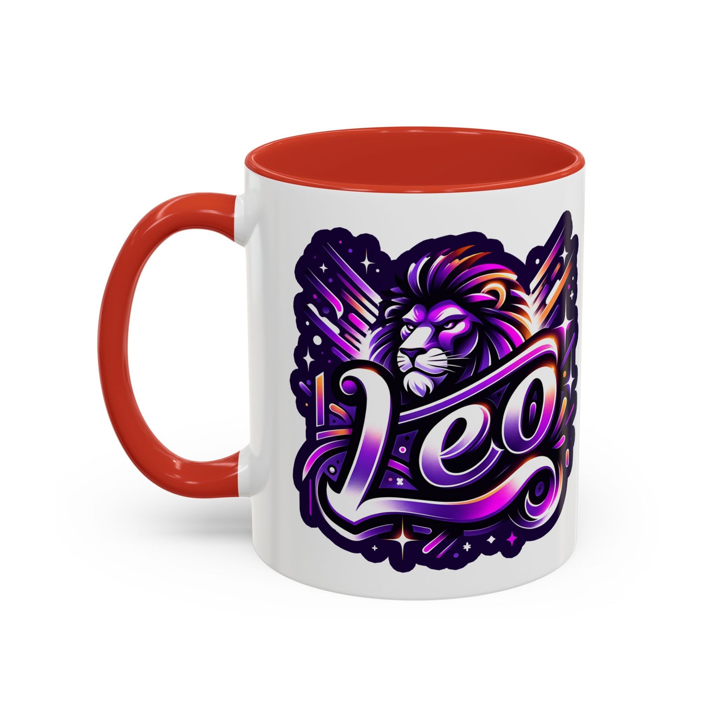 Vibrant Zodiac Leo Coffee Mug, Astrology Gift, Personalized Mug for Leo, Birthday Gift, Unique Home Décor