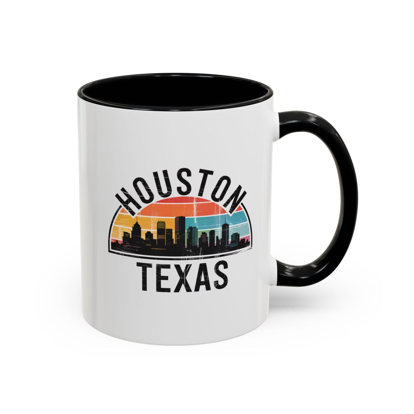 Houston Texas Accent Coffee Mug - Perfect for Souvenir Lovers, Gift for Texas Proud, Travel Mugs, Cityscape Kitchen Decor, Coffee Lovers