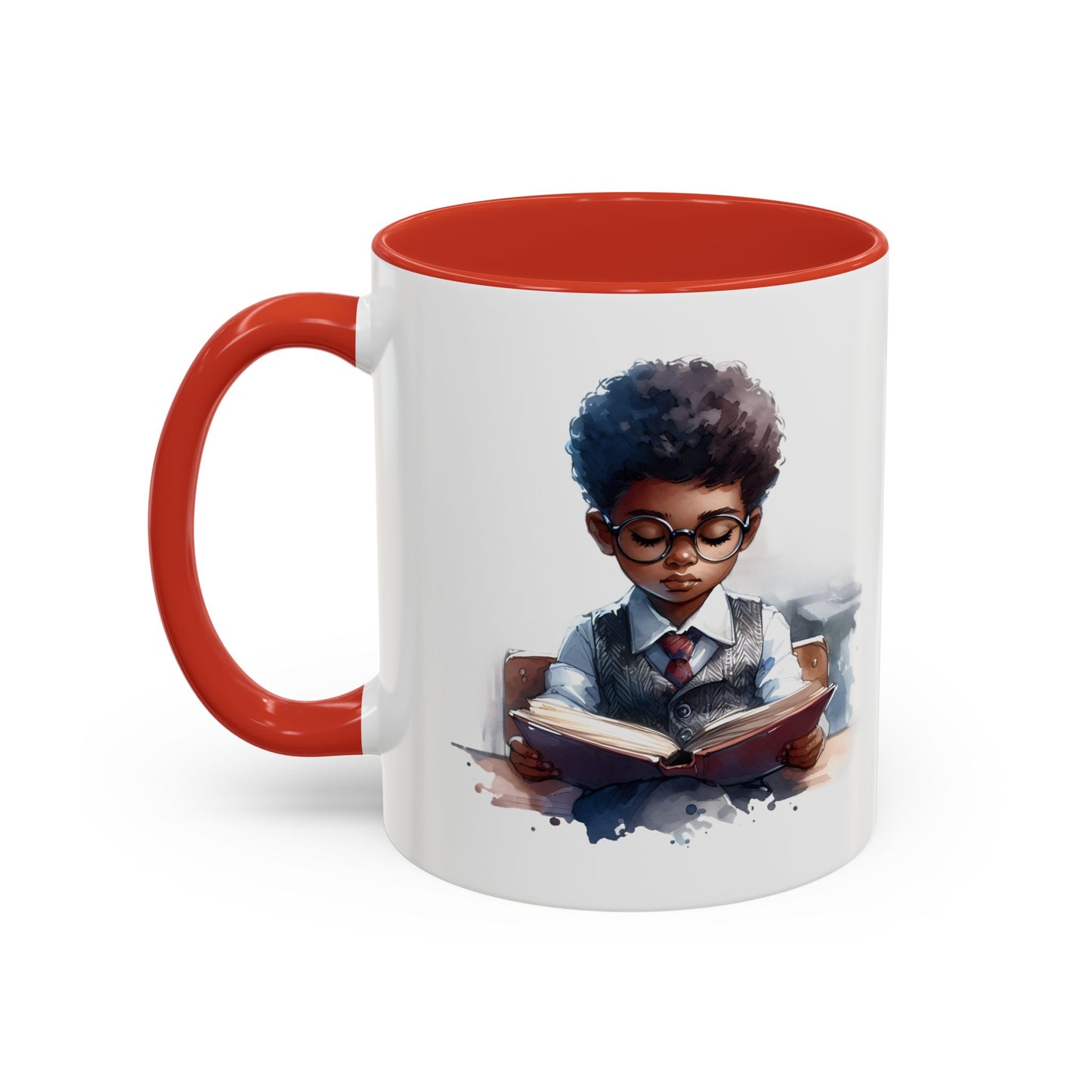 Whimsical Character Coffee Mug, Inspirational Mug, Gift for Readers, Unique Art Mug, Personalized Coffee Cup