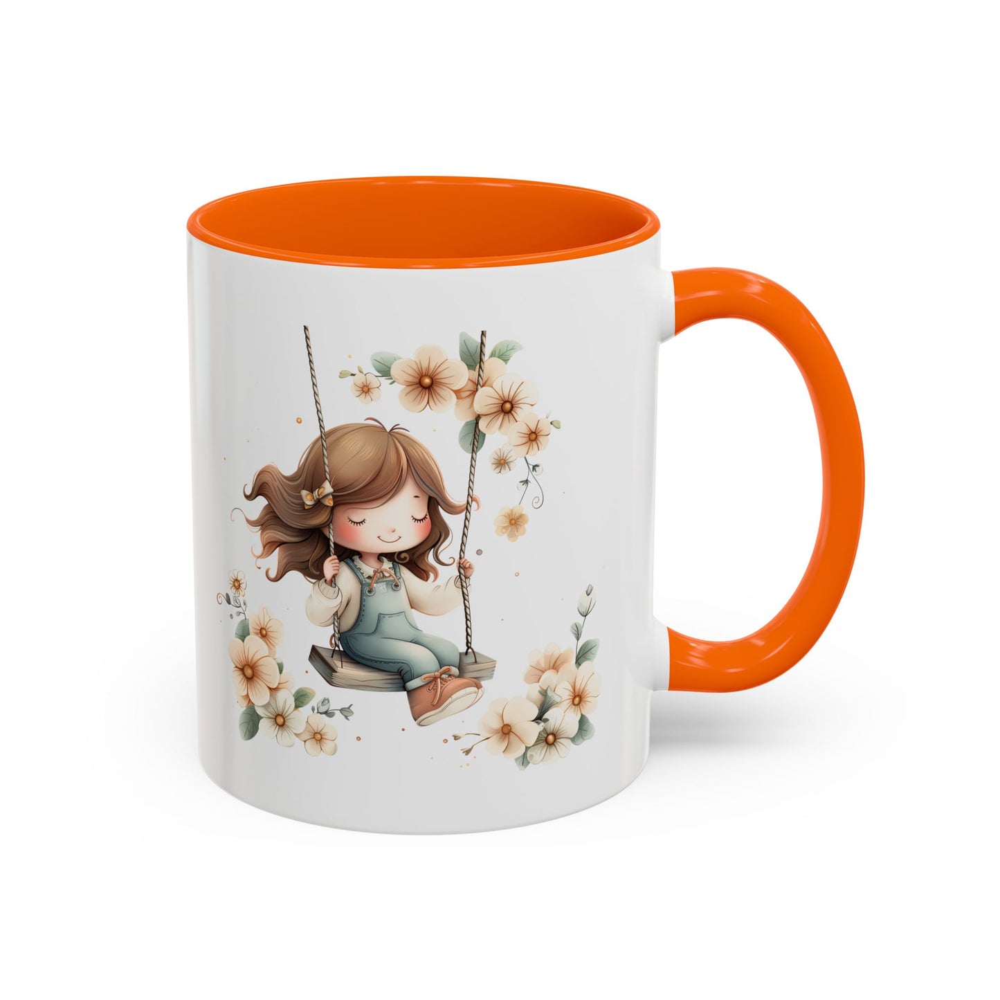 Whimsical Floral Coffee Mug - Cute Gift for Tea Lovers, Cozy Home Decor, Spring Celebration, Enjoy Your Favorite Beverages